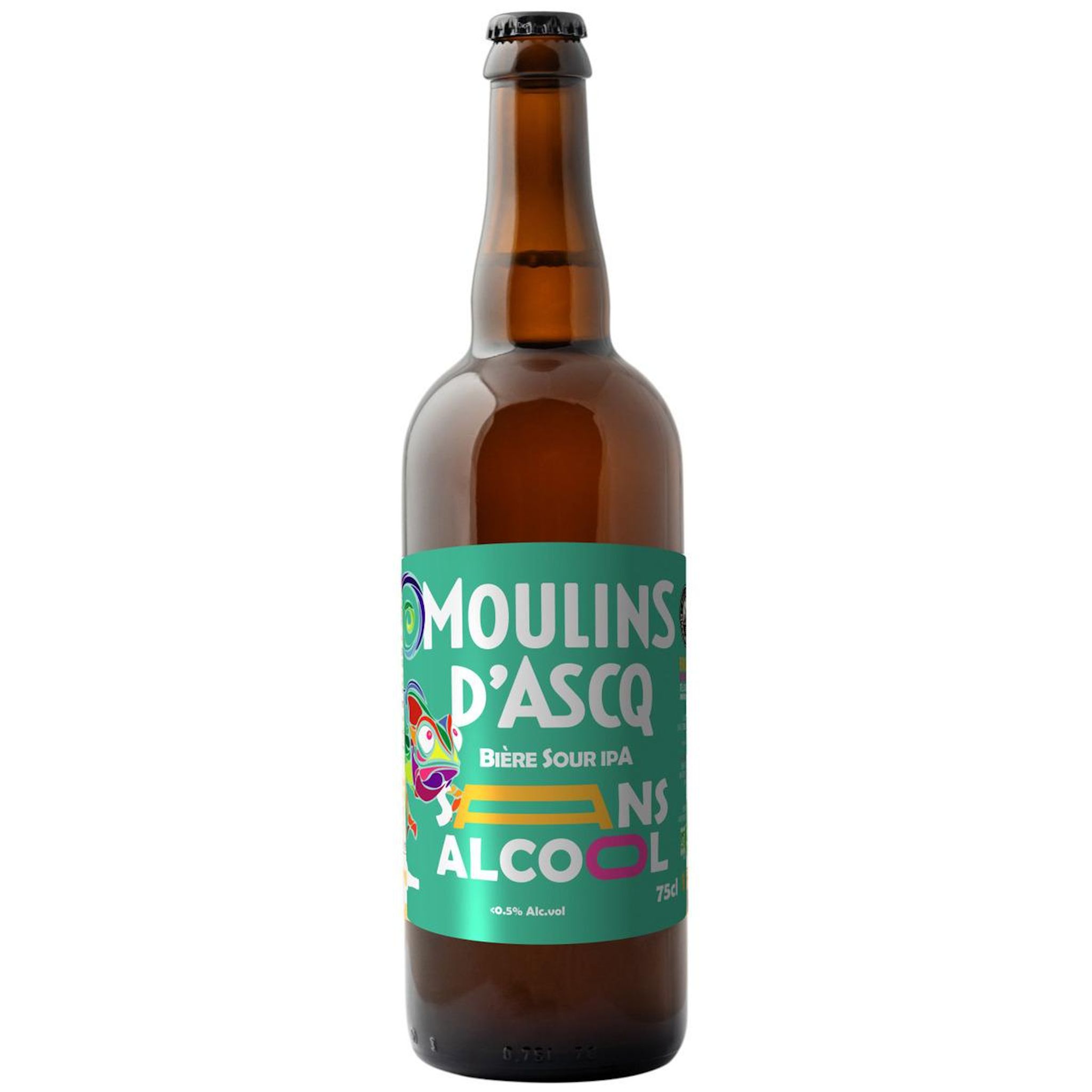 MOULINS D'ASCQ Bière bio sans alcool 75cl