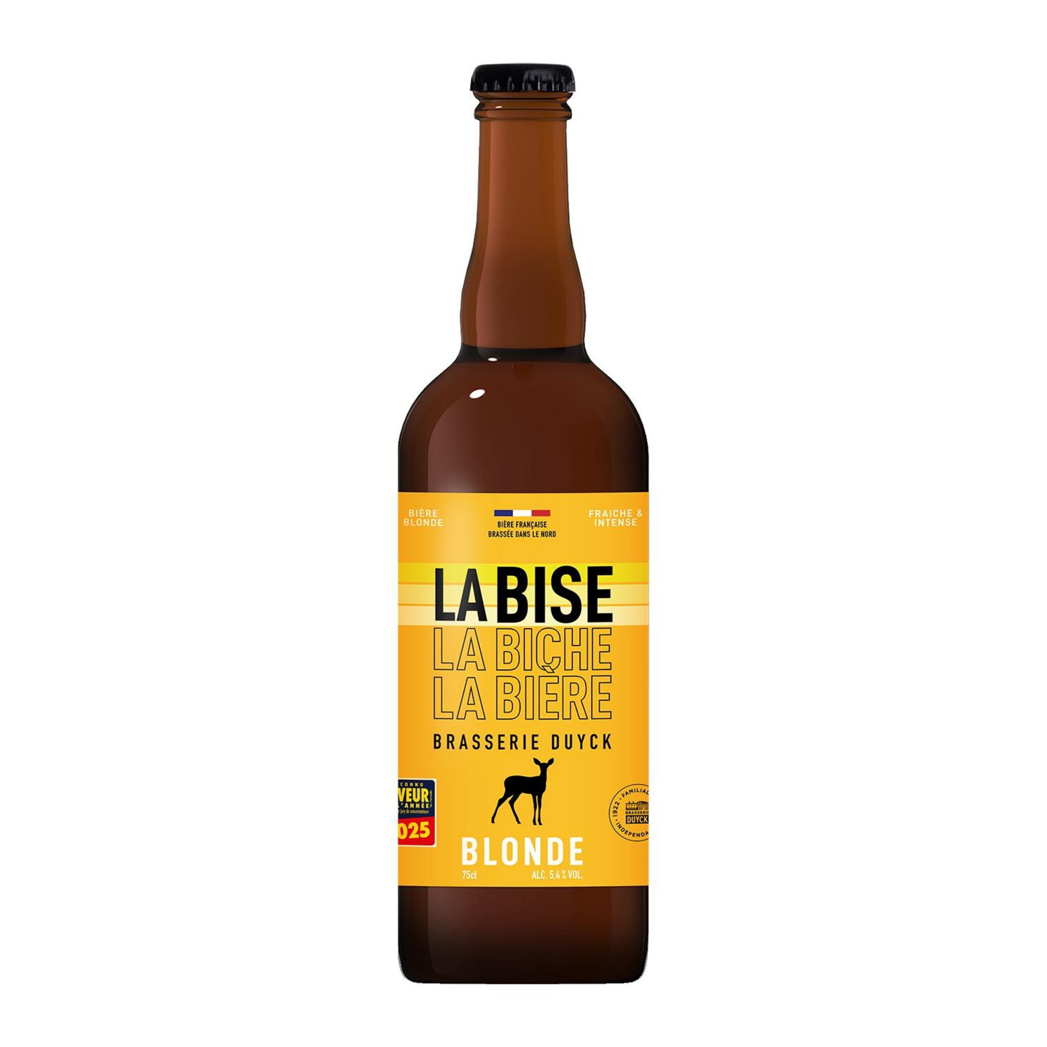 LA BISE Bière blonde 5,4% 75cl