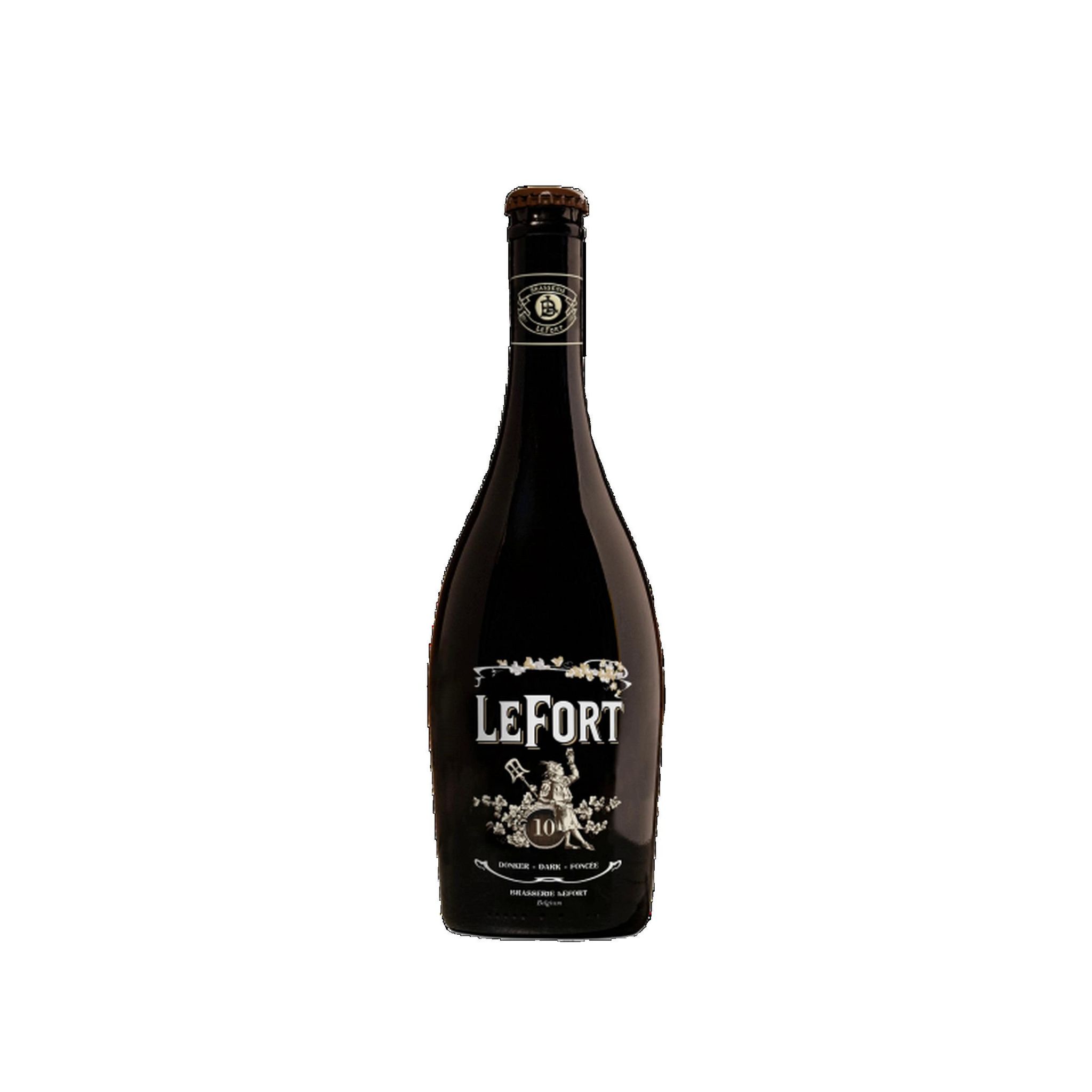 LEFORT Bière brune 10% 75cl