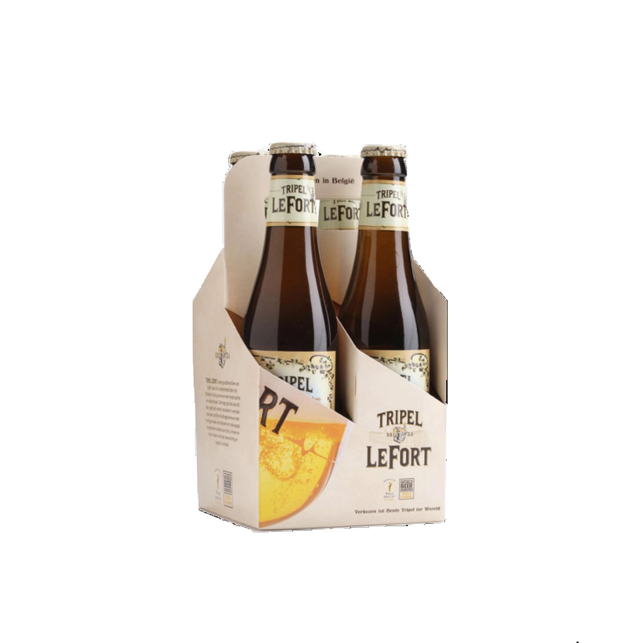 LEFORT Bière triple 8.8% bouteilles 4x33cl