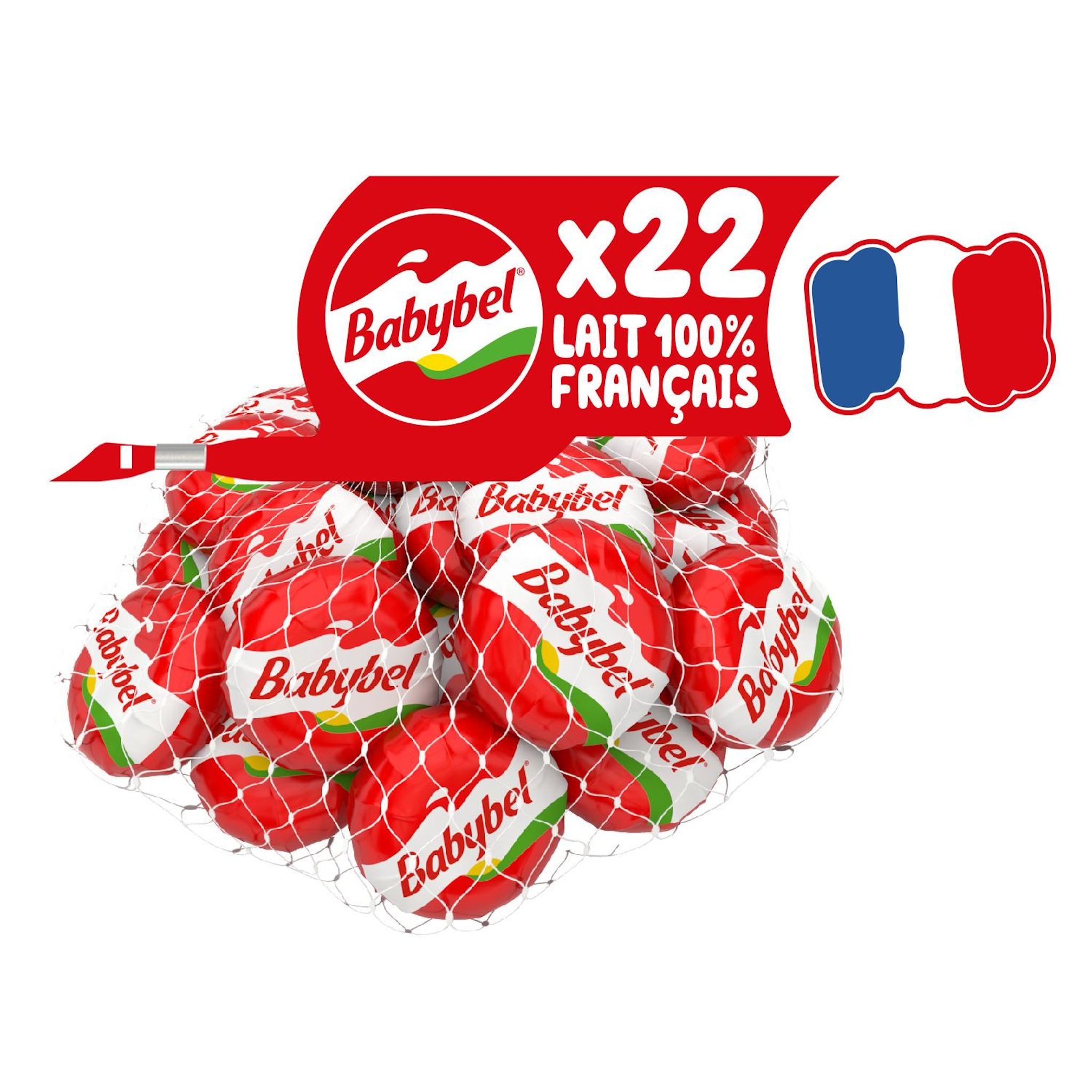 Voir la diapositive 2 : MINI BABYBEL Fromage fondu au lait pasteurisé 22 parts 484 g