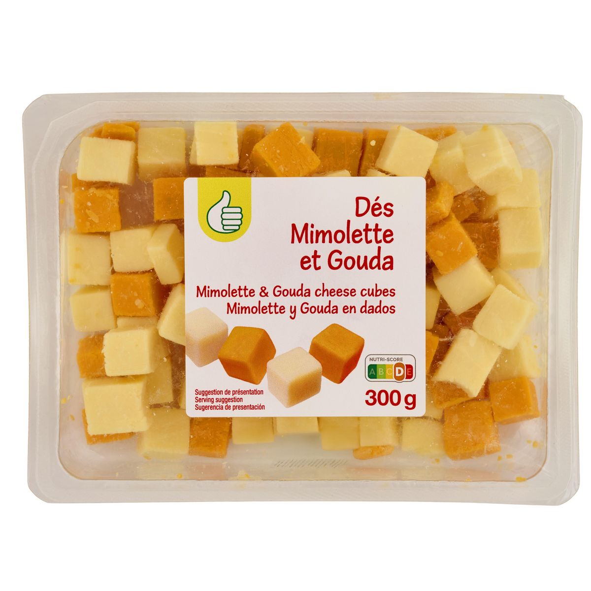 POUCE Dés gouda mimolette 300g