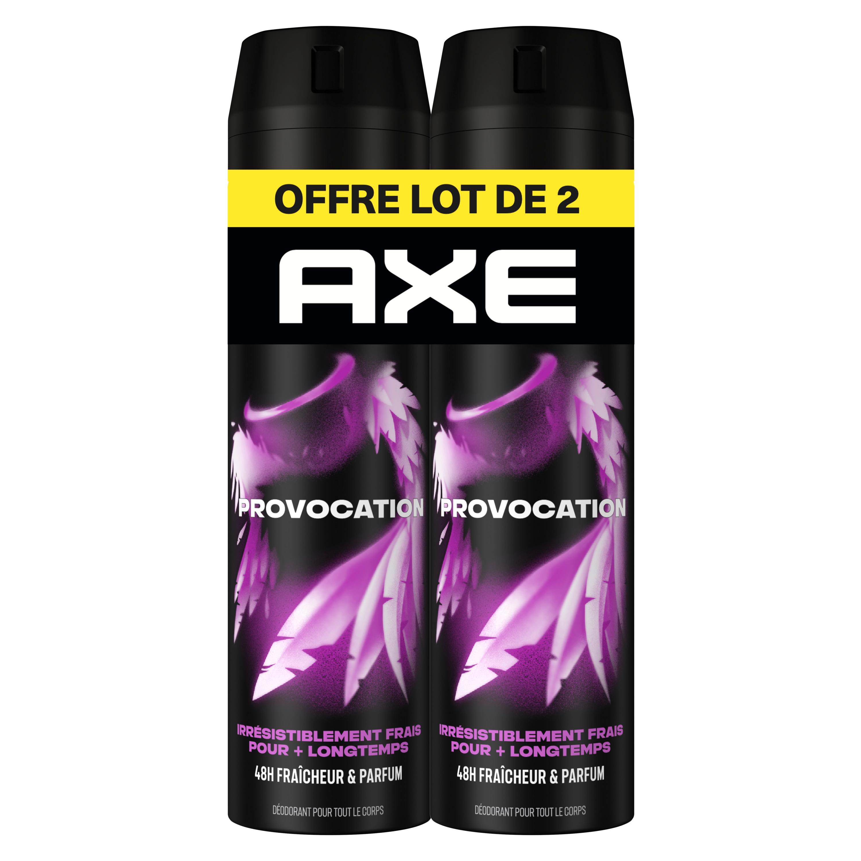 AXE Déodorant spray provocation 2x200ml