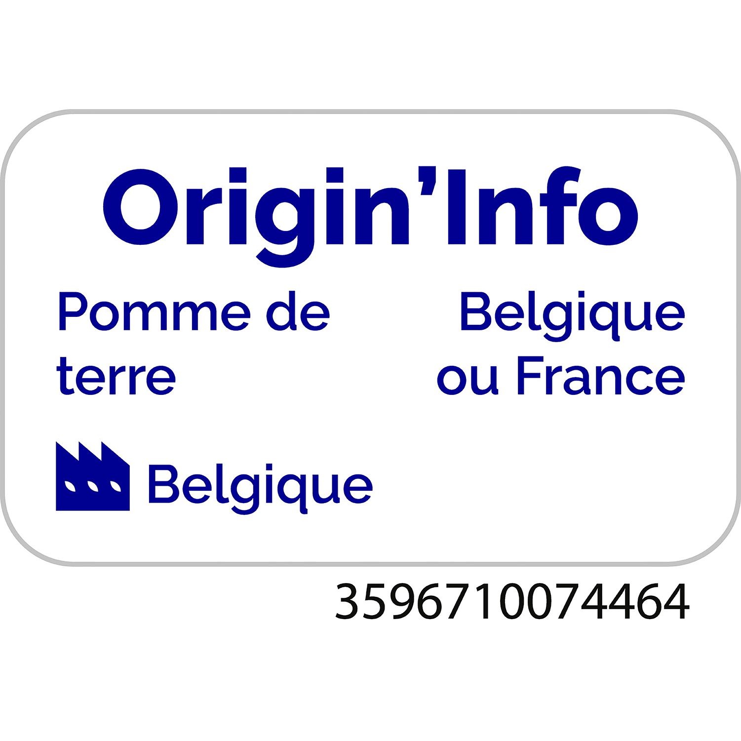 Voir la diapositive 2 : POUCE Frites 1kg