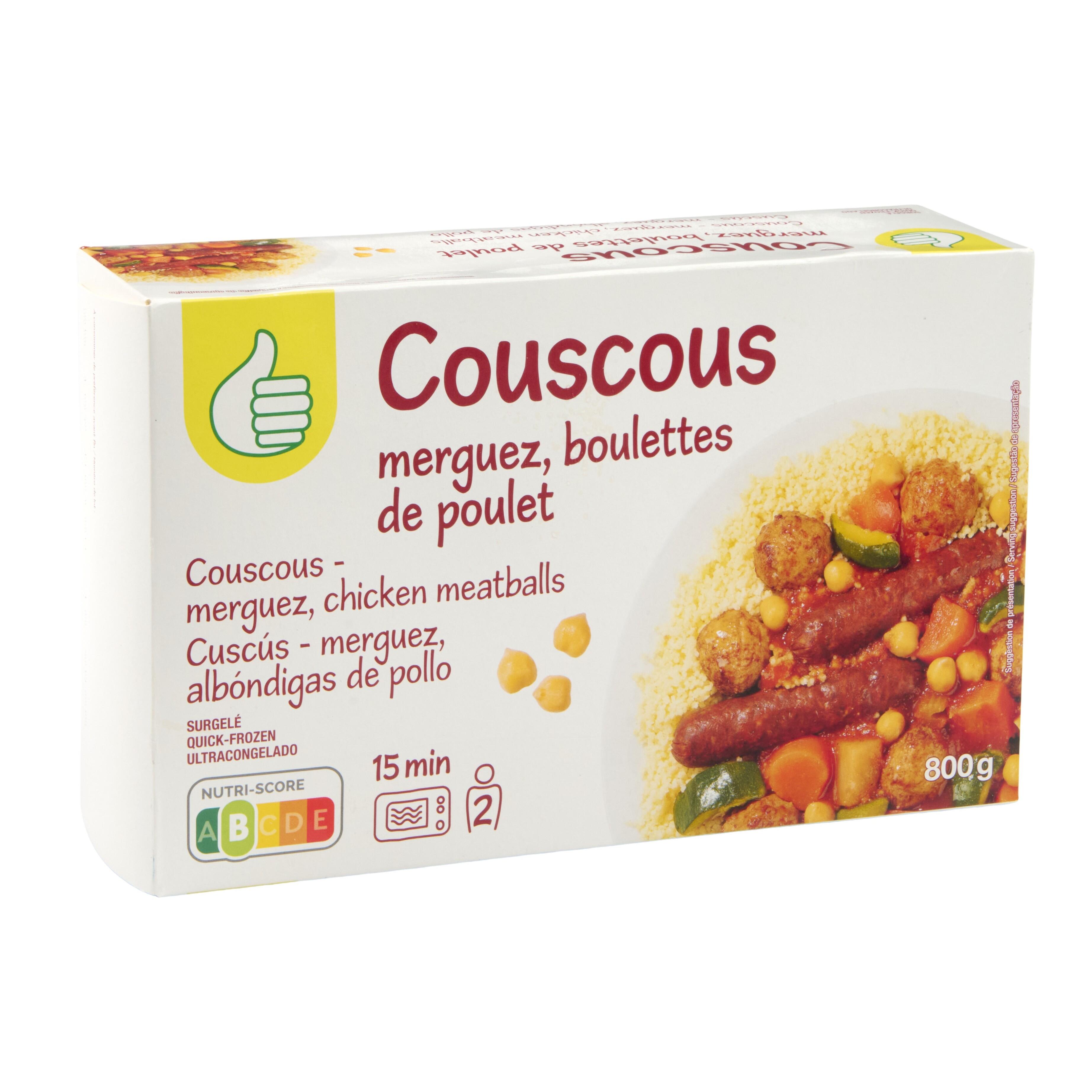 Voir la diapositive 2 : POUCE Couscous 800g