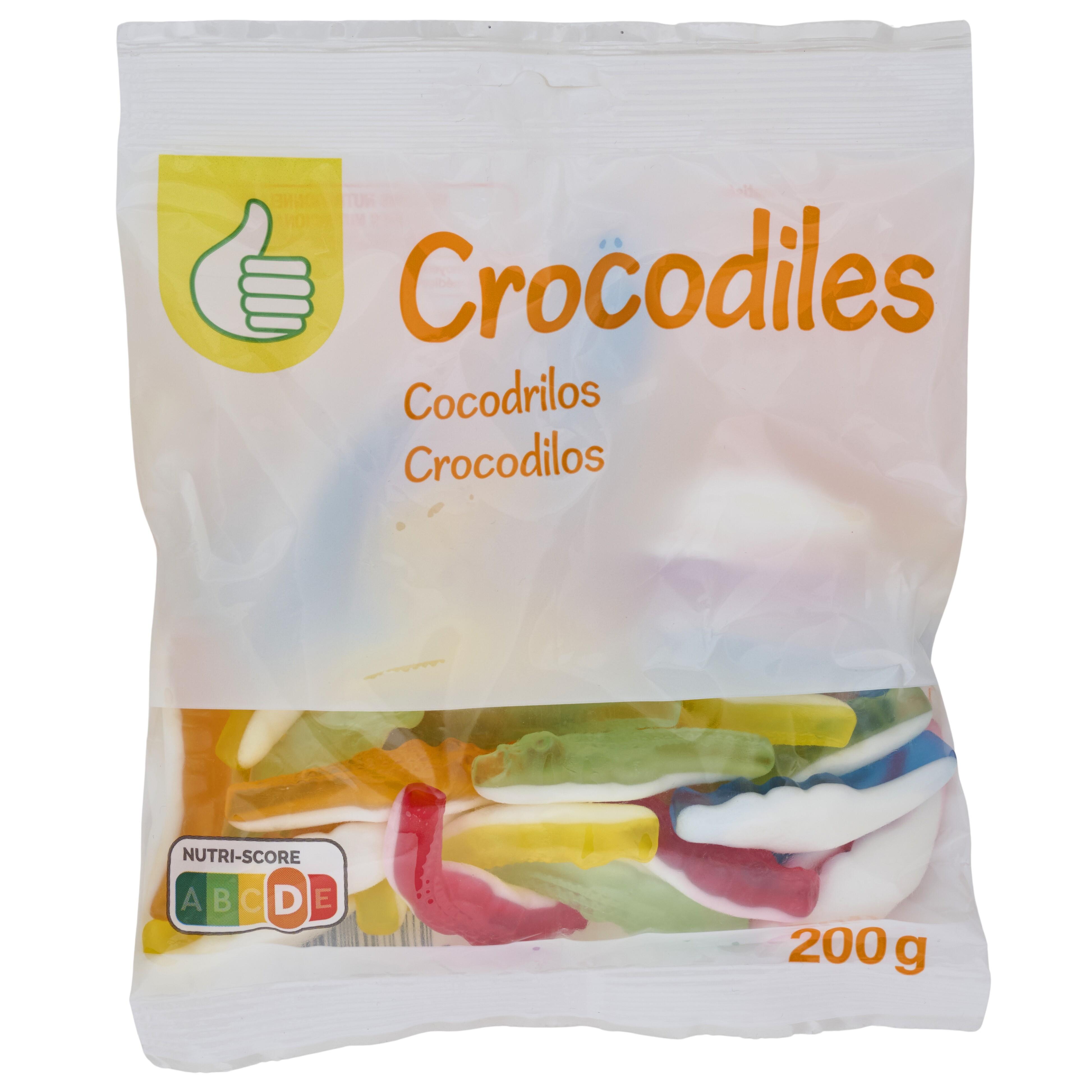 POUCE Bonbons gélifiés crocodile aux fruits 200g