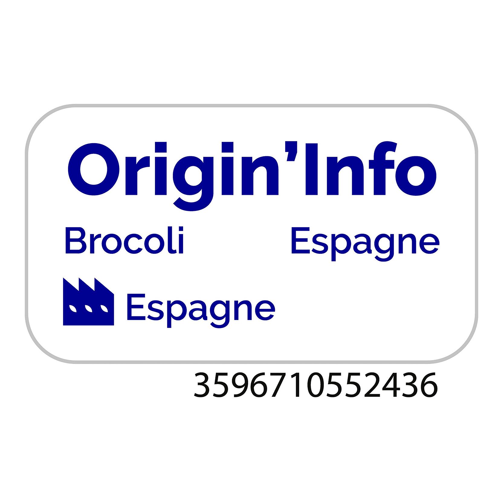 Voir la diapositive 2 : POUCE Brocoli fleurette et pied 1kg