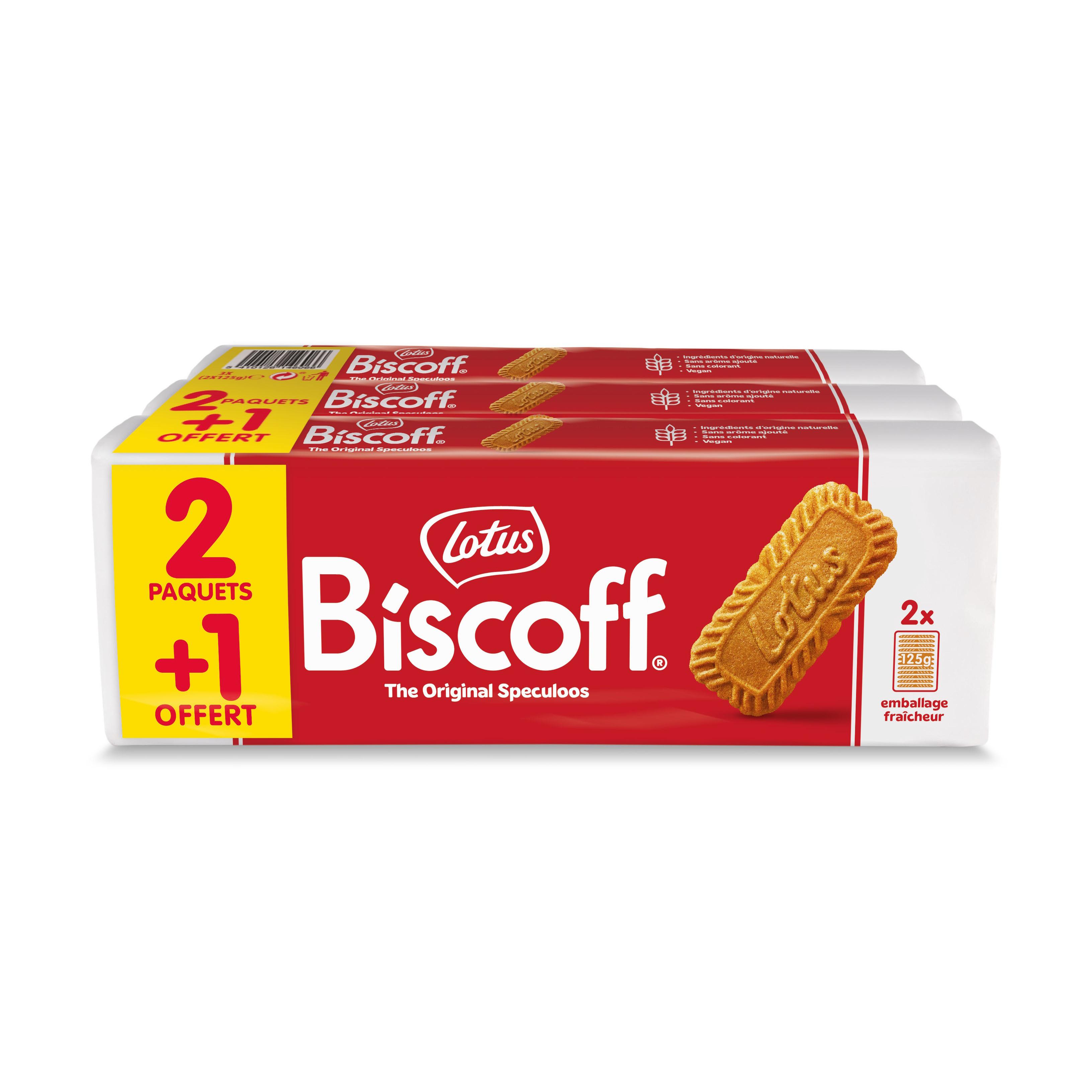 LOTUS Speculoos original au goût caramélisé 2+1 Offert 2x125g 250g
