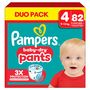 Voir la diapositive 2 : PAMPERS Baby Dry couches-culottes taille 4 (9-15kg) 82 couches-culottes