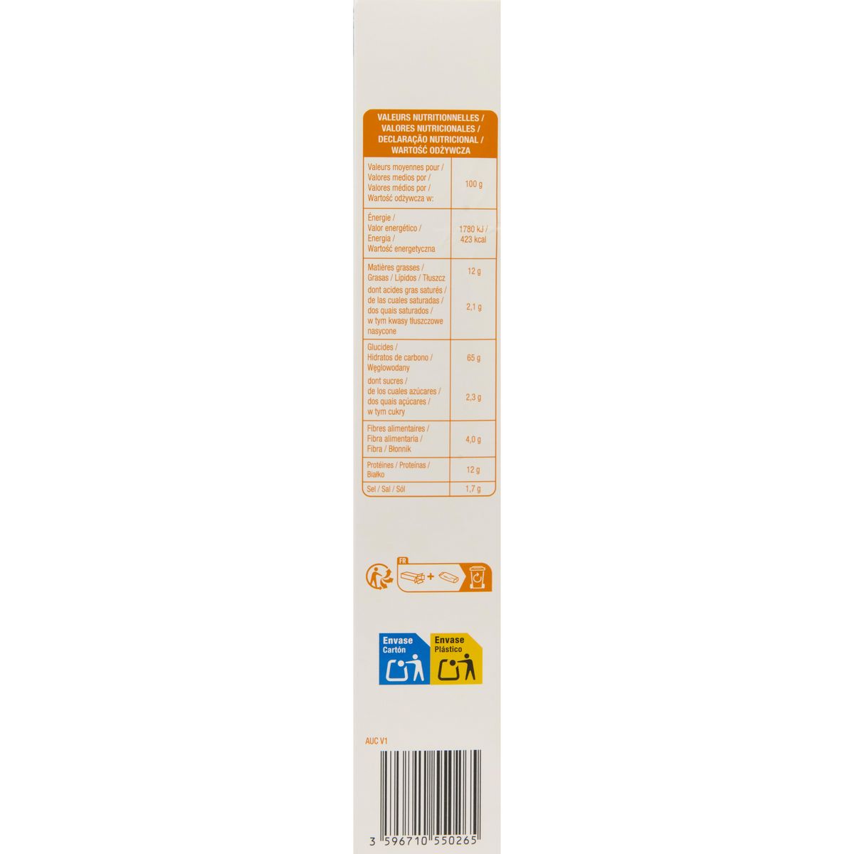 POUCE Gressins au sésame 125g