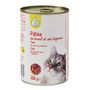 Voir la diapositive 4 : POUCE Boîte patée au boeuf et légumes pour chat 400g