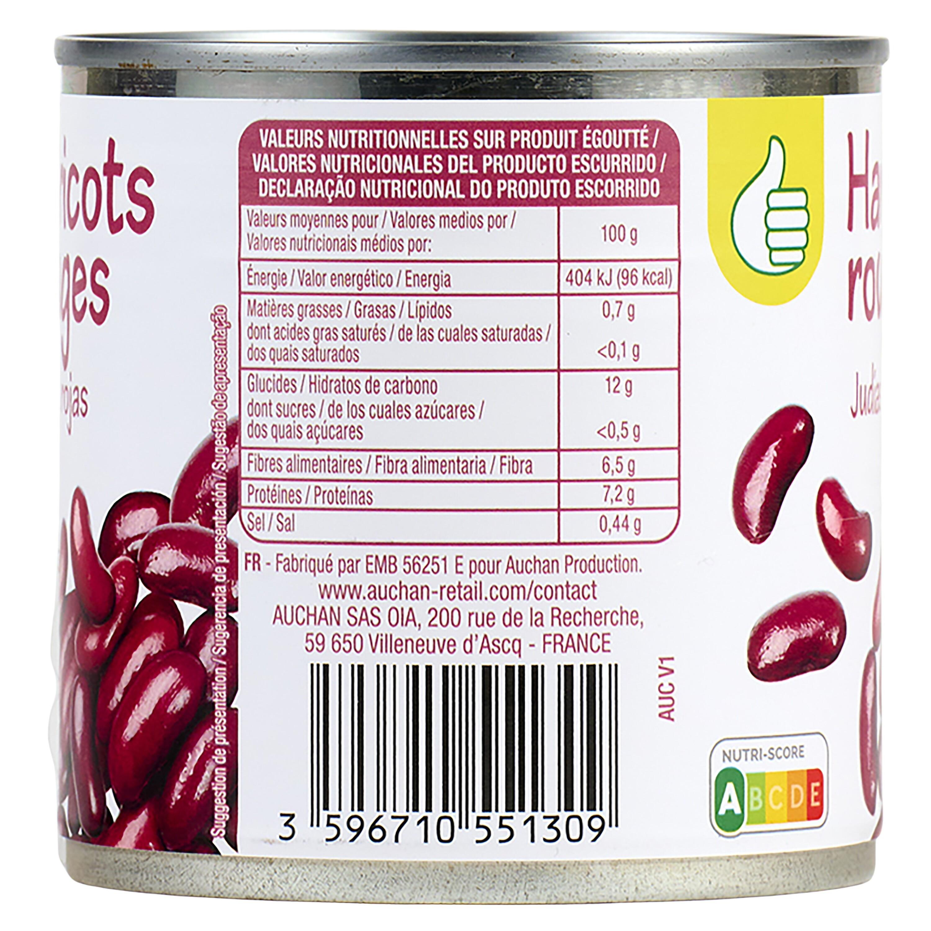 Voir la diapositive 4 : POUCE Haricots rouges 265g