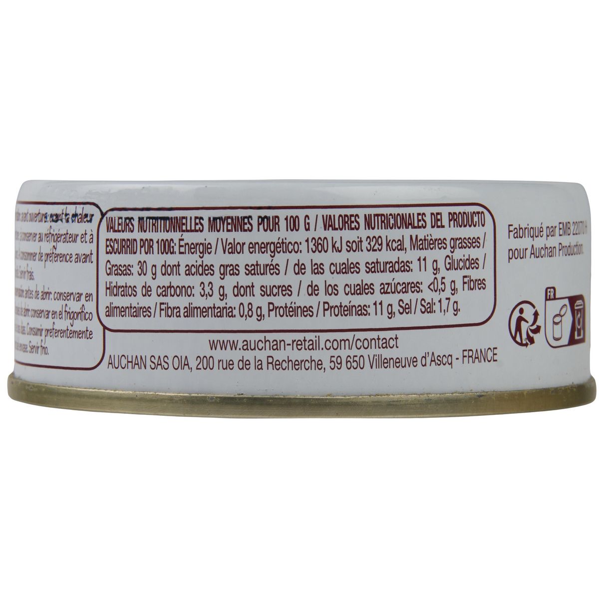 POUCE Pâté de campagne 78g