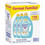 SUPER CROIX Lessive liquide bora bora 3x1.89l 3x42 lav