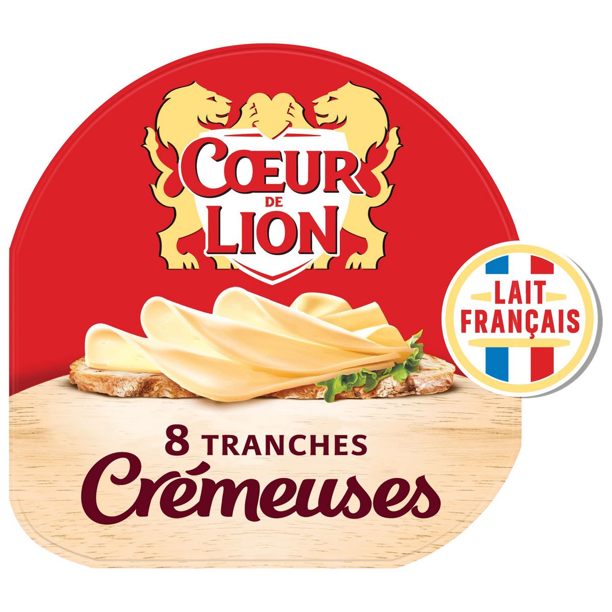COEUR DE LION Coeur de Lion tranches crémeuses 8 pièces 150 g
