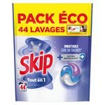 SKIP Lessive capsules imbattable sur 50 tâches extra détachant 44 capsules 0,928kg