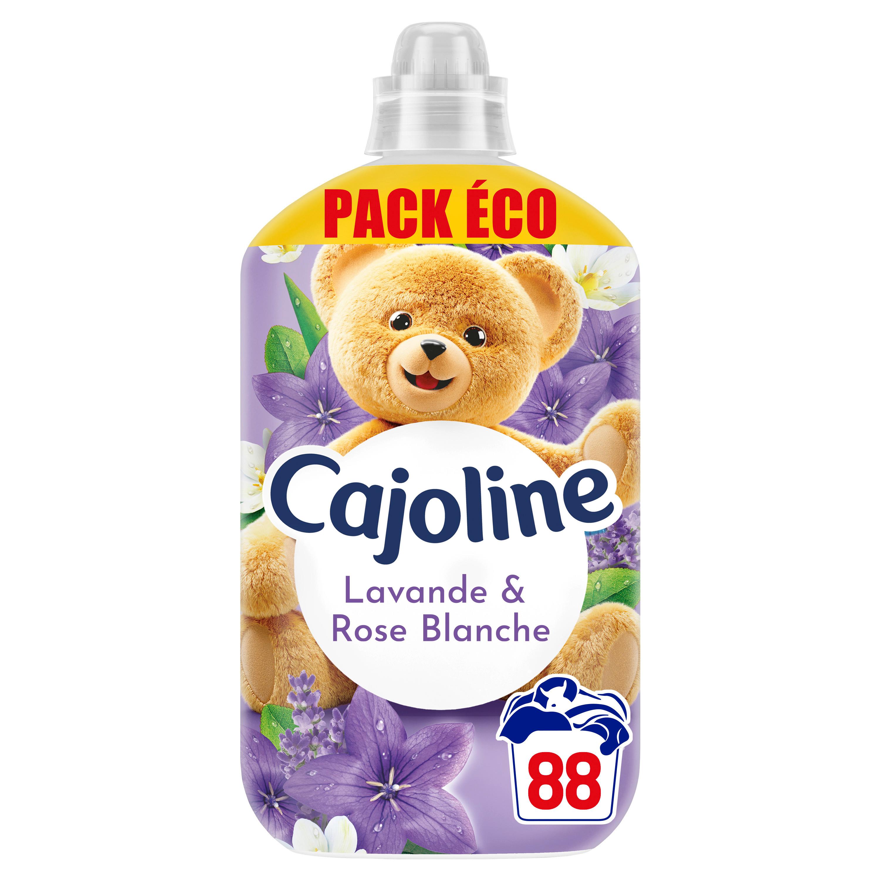 CAJOLINE Adoucissant liquide lavande 88 lavages 1.84l