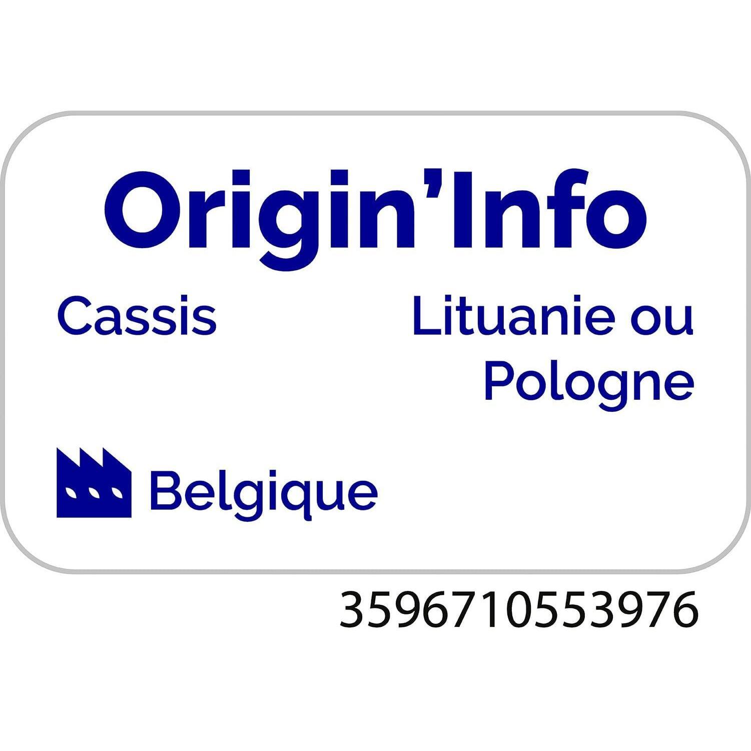 Voir la diapositive 2 : AUCHAN BIO Confiture extra cassis bio 350g