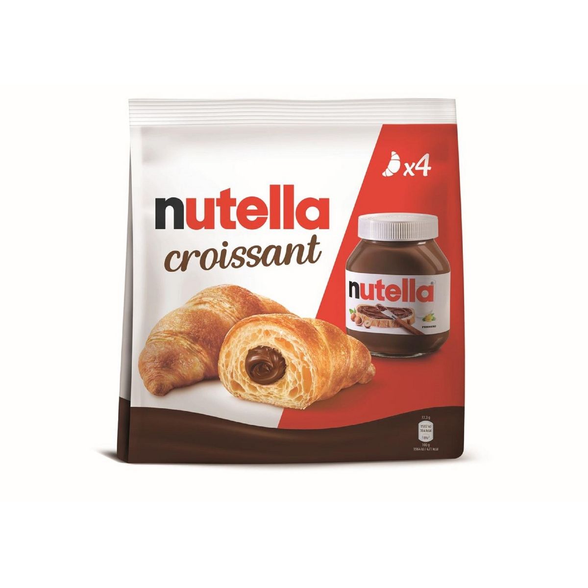 NUTELLA Croissants 4 pièces 340g