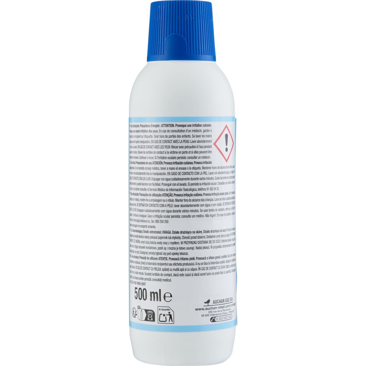 AUCHAN Gel anti-calcaire ultra brillance 500ml