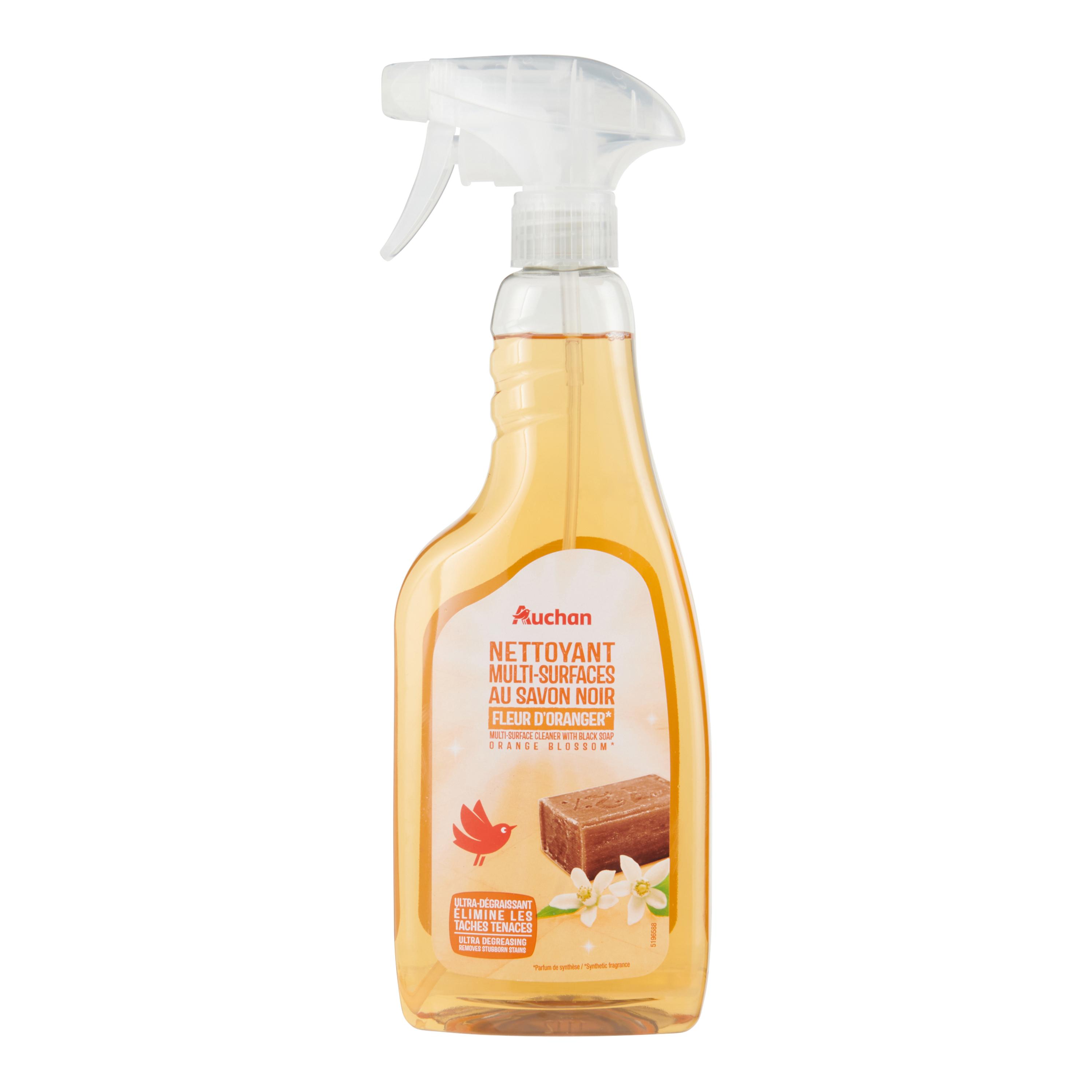 Voir la diapositive 3 : AUCHAN Spray multi-surfaces au savon noir 750ml