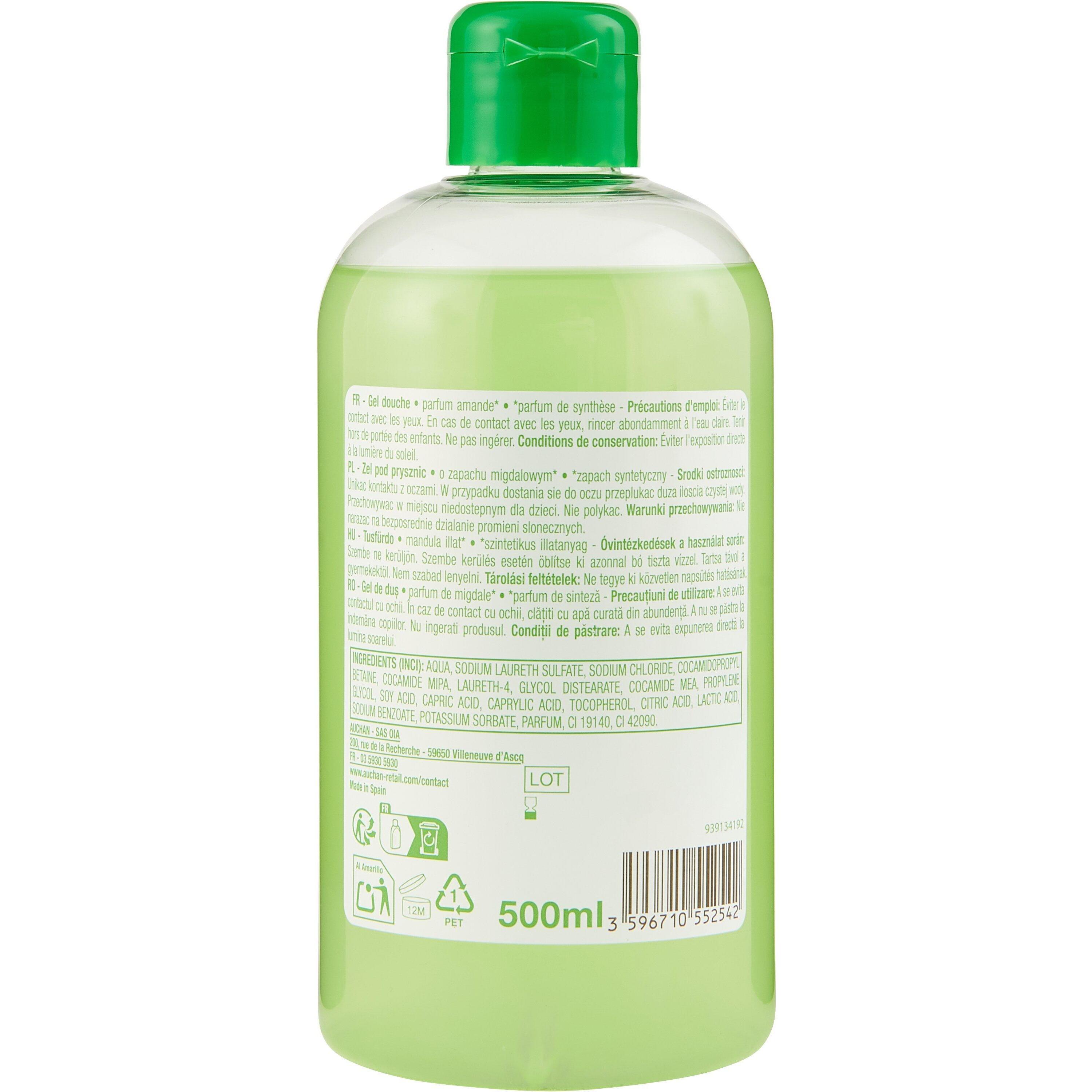 Voir la diapositive 2 : POUCE Gel douche parfum amande 500ml