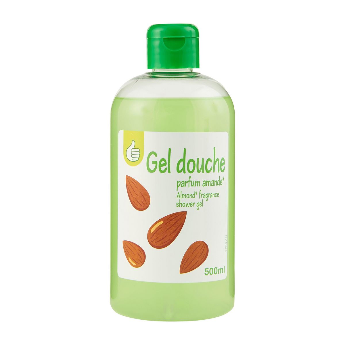 POUCE Gel douche parfum amande 500ml