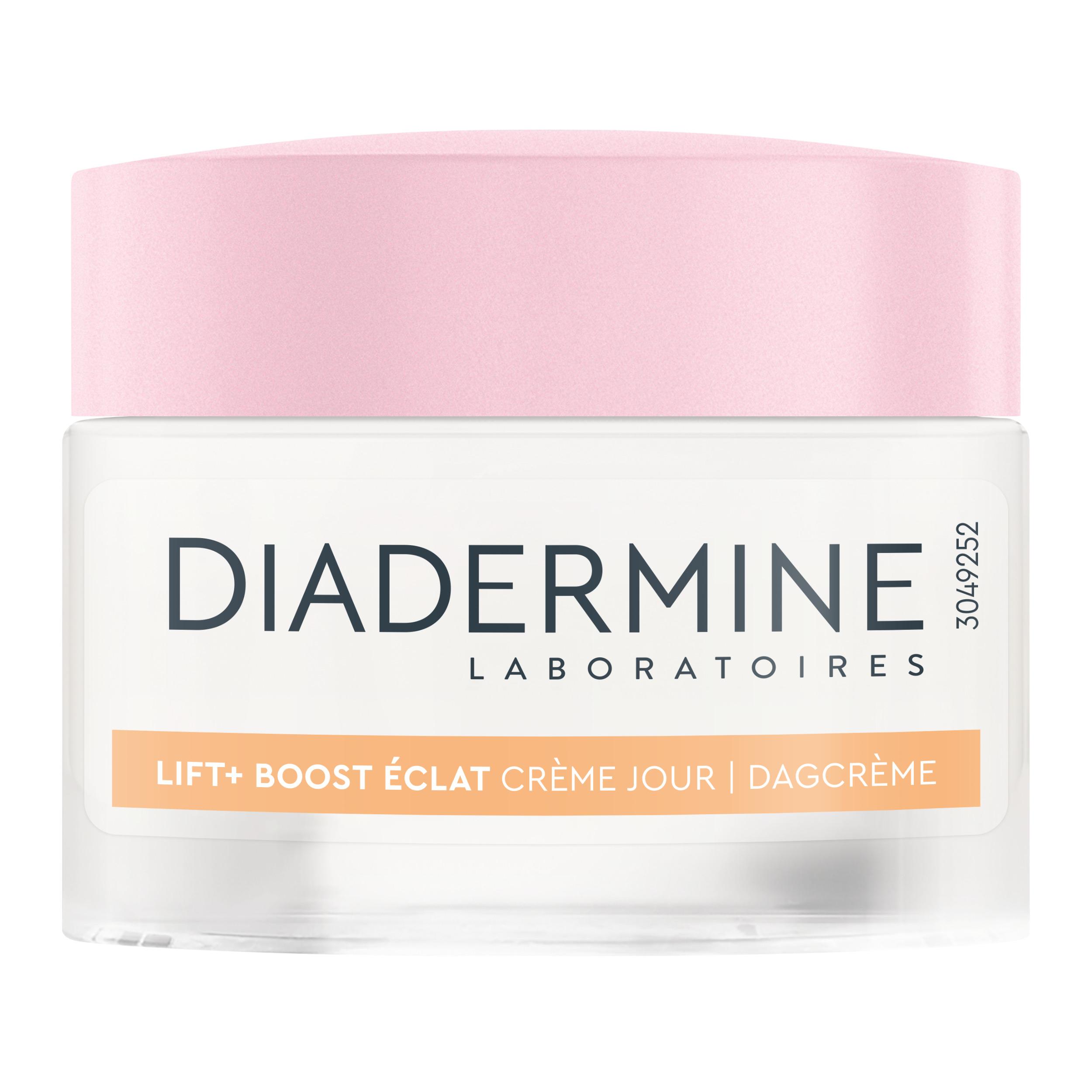 Voir la diapositive 2 : DIADERMINE Lift+ Boost éclat soin de jour 30 ans et + pour peaux sèches 50ml
