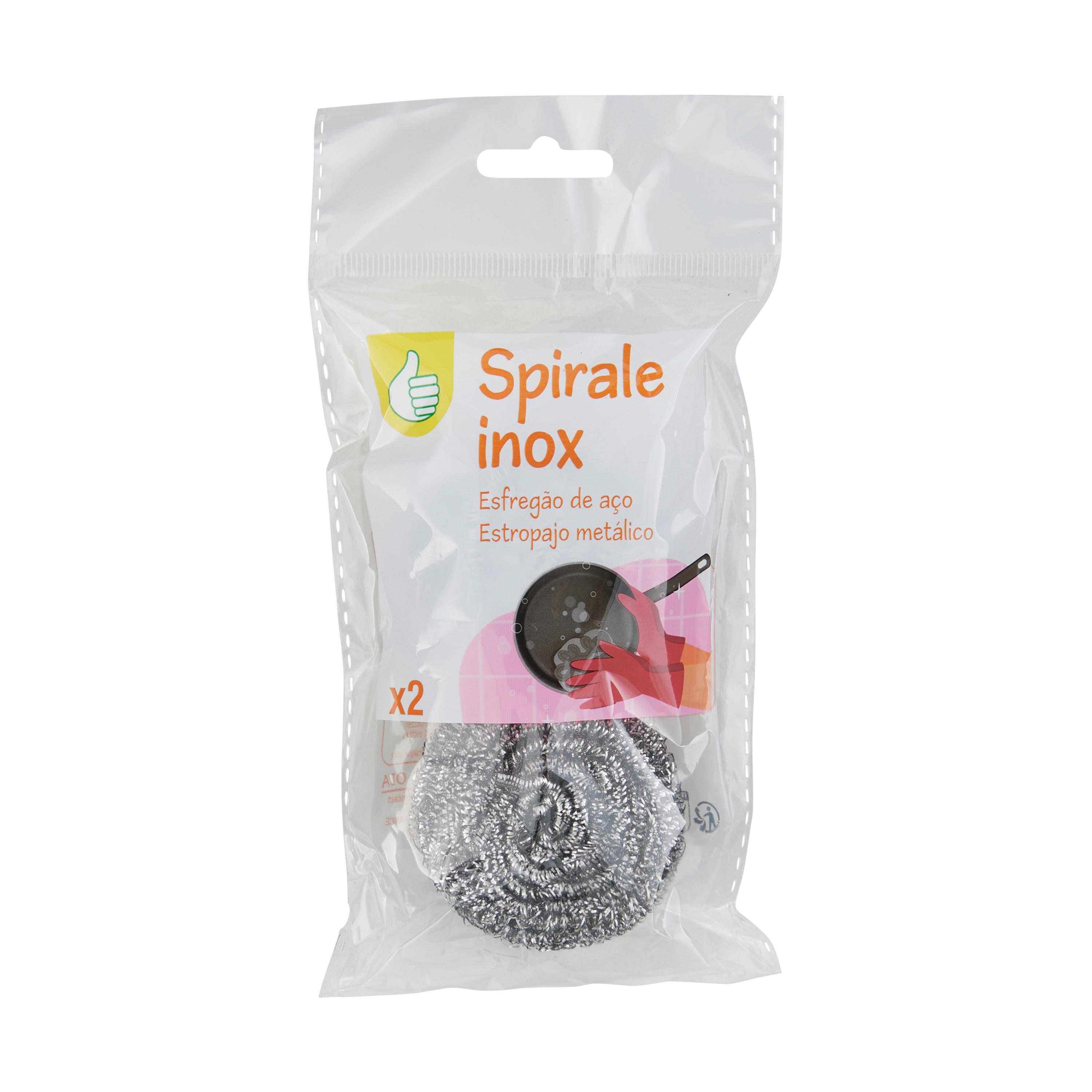 Voir la diapositive 3 : POUCE Spirales inox 2 pièces
