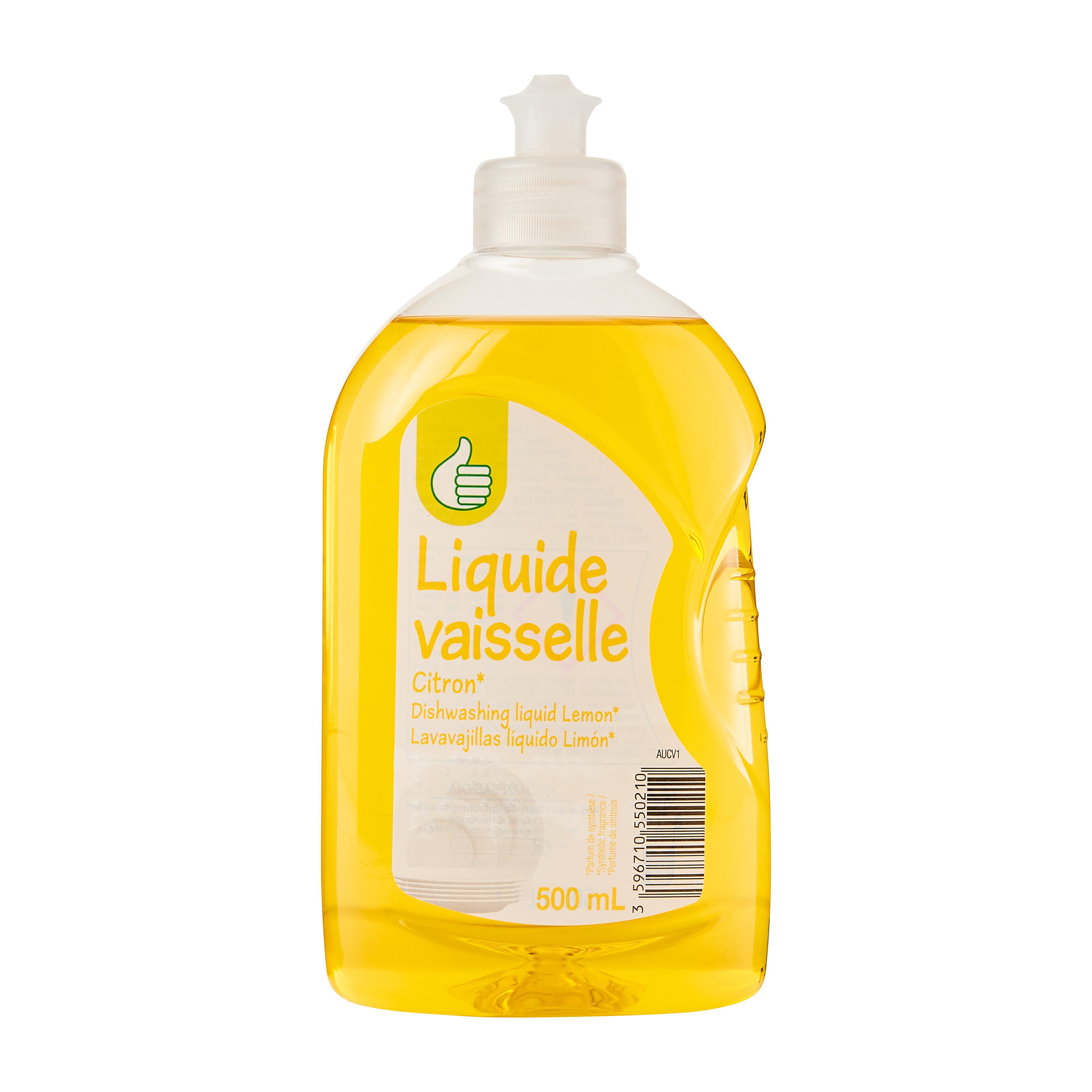 Voir la diapositive 3 : POUCE Liquide vaisselle citron 500ml