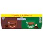 Voir la diapositive 2 : DANONE Crème dessert fondant au chocolat et noisette 12 + 4 offerts 16x115g