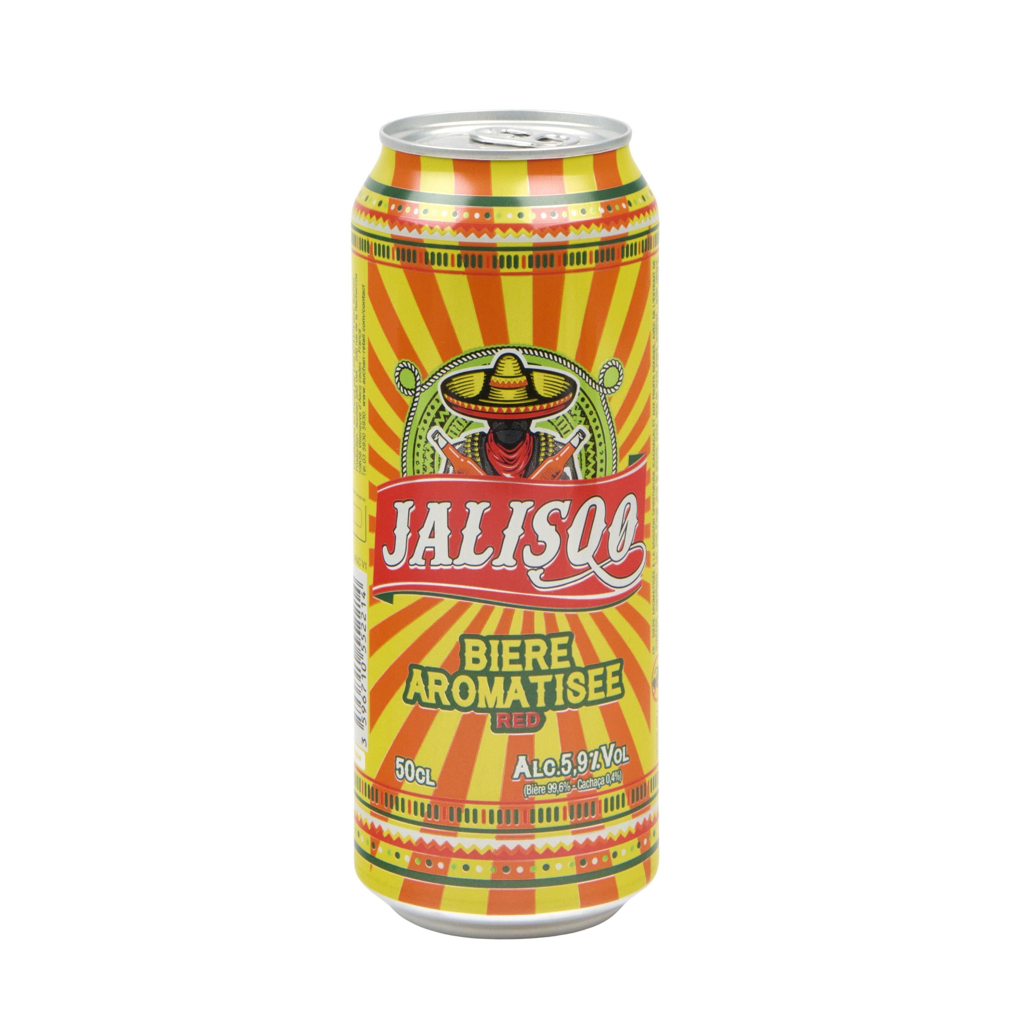 Voir la diapositive 3 : JALISQO Red bière aromatisée 5.9% boîte 50cl