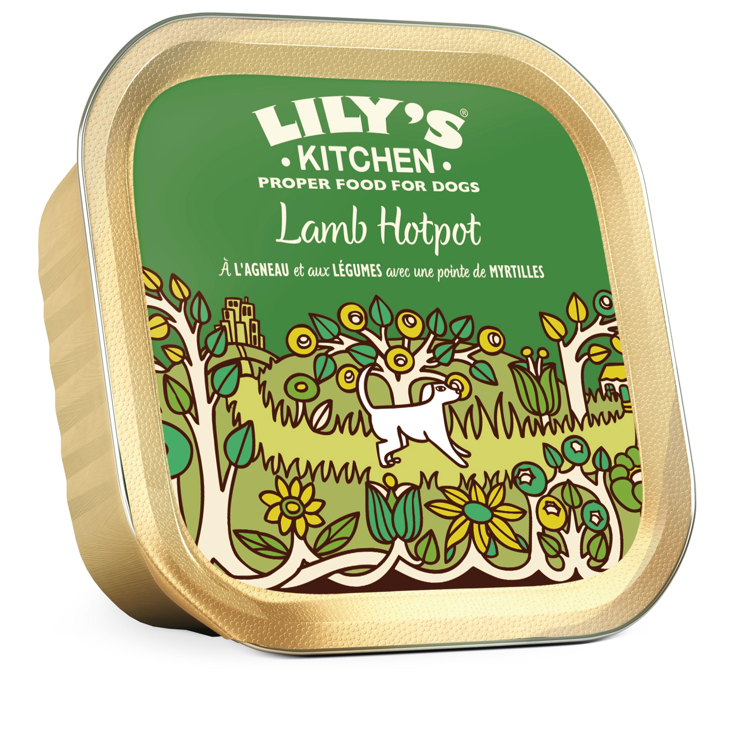 LILYS KITCHEN Boîte à l'agneau et légumes pour chien adulte 150g