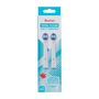 Voir la diapositive 2 : AUCHAN Total Clean Recharge brosse à dents électrique compatible Oral B 2 brossettes