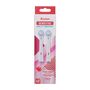 Voir la diapositive 3 : AUCHAN Recharge brosse à dents électrique sensitive compatible Oral-B 2 brossette(s)