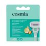 Voir la diapositive 3 : COSMIA Comfort+ recharges lames de rasoirs 5 lames 3 pièces