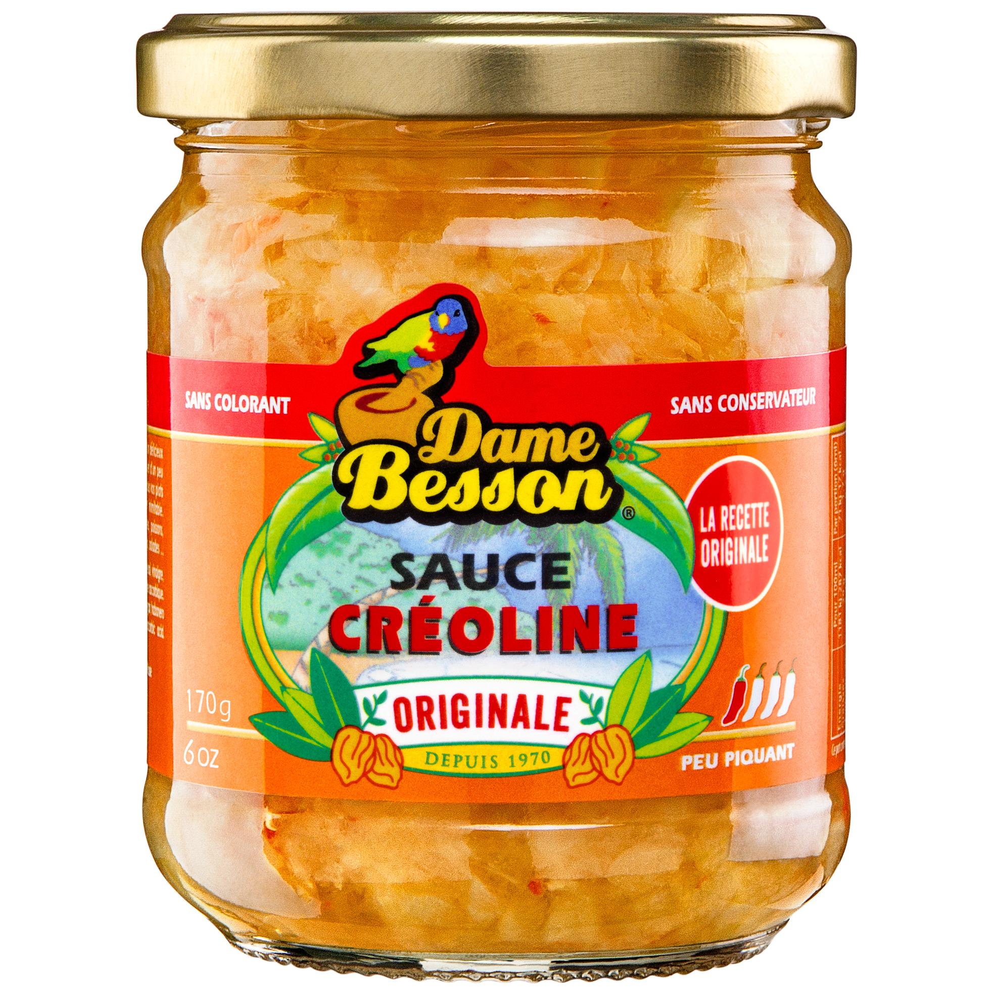 DAME BESSON Sauce créoline 170g