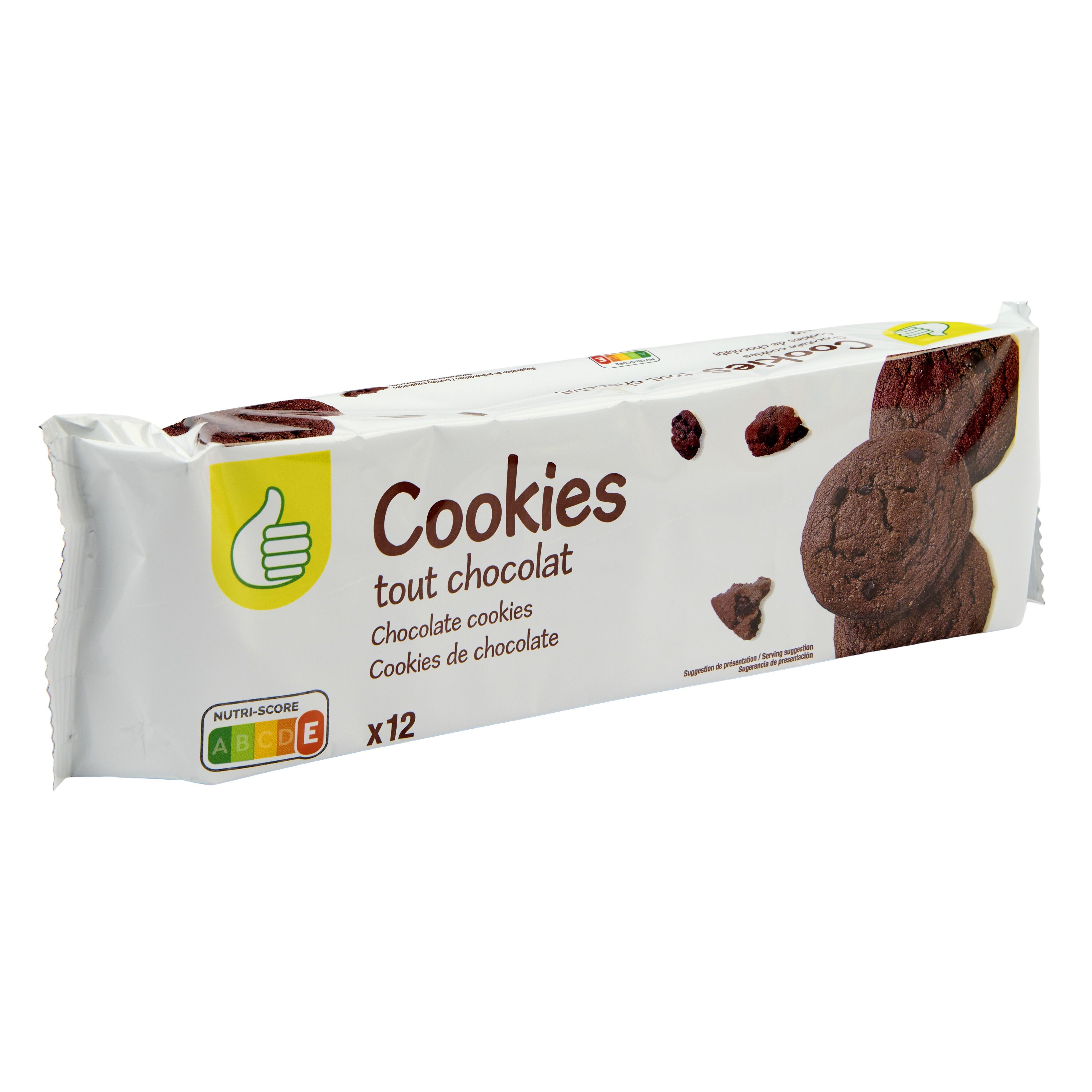 Voir la diapositive 2 : POUCE Cookies chocolat 200g