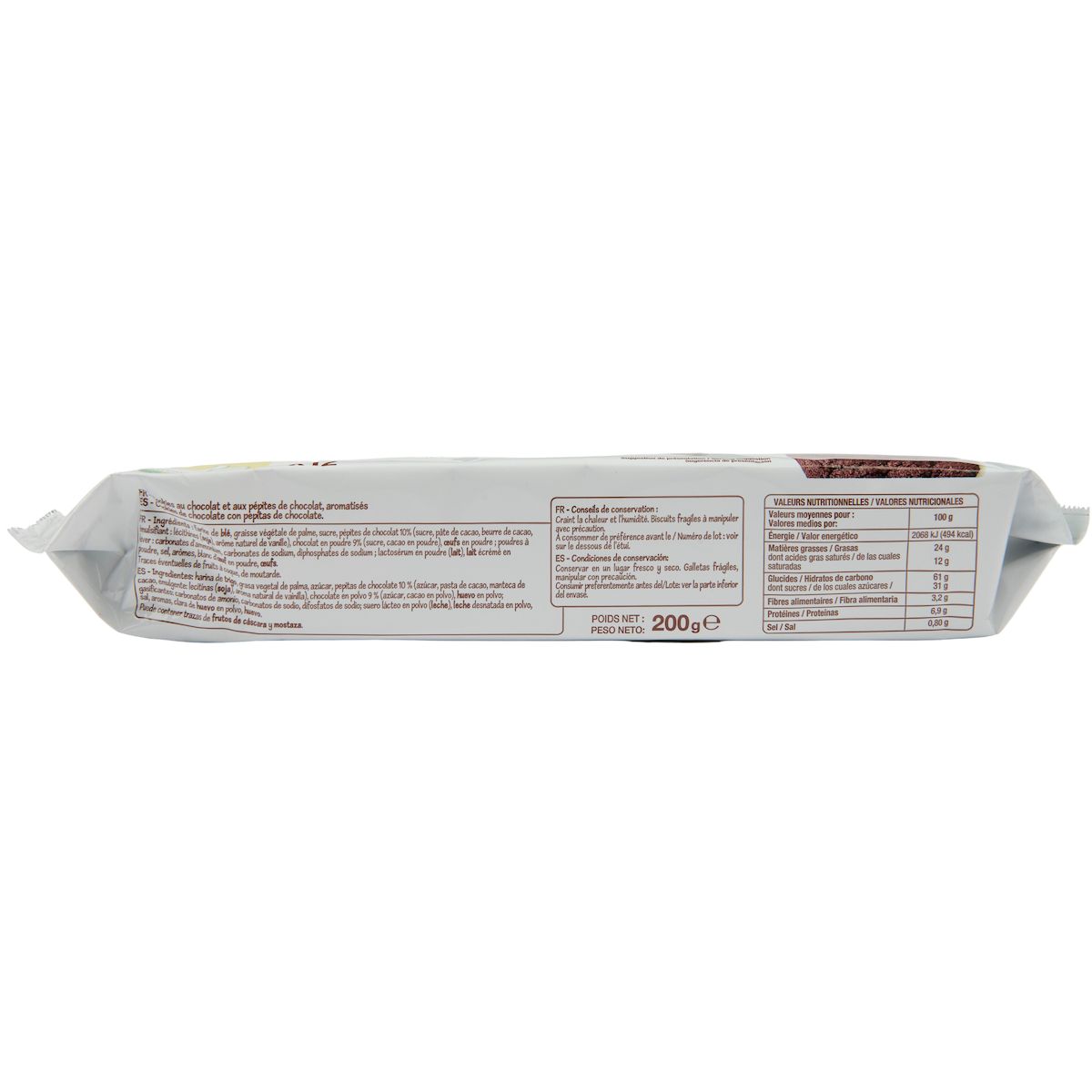 POUCE Cookies chocolat 200g