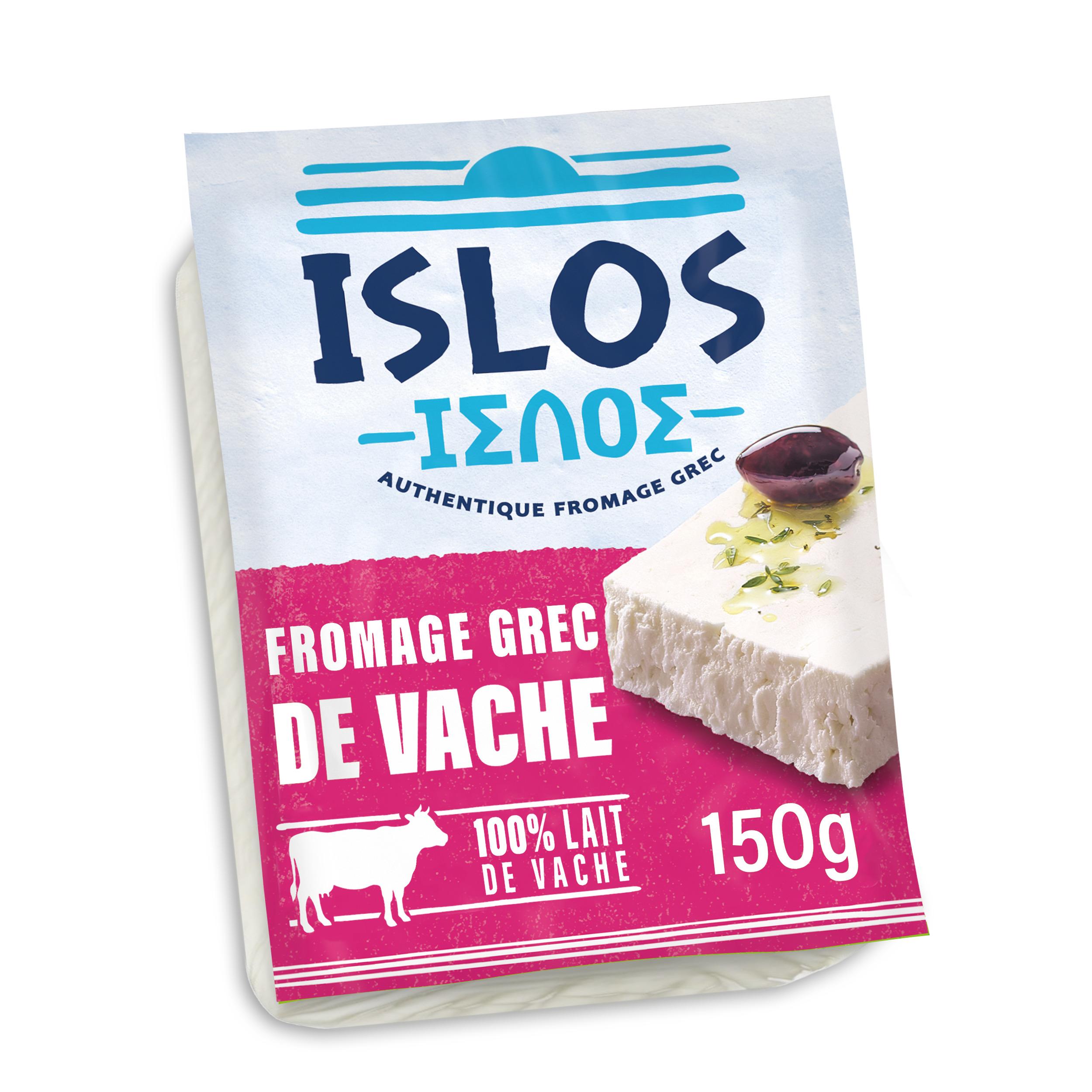 Voir la diapositive 2 : ISLOS Grec au lait pasteurisé 150g