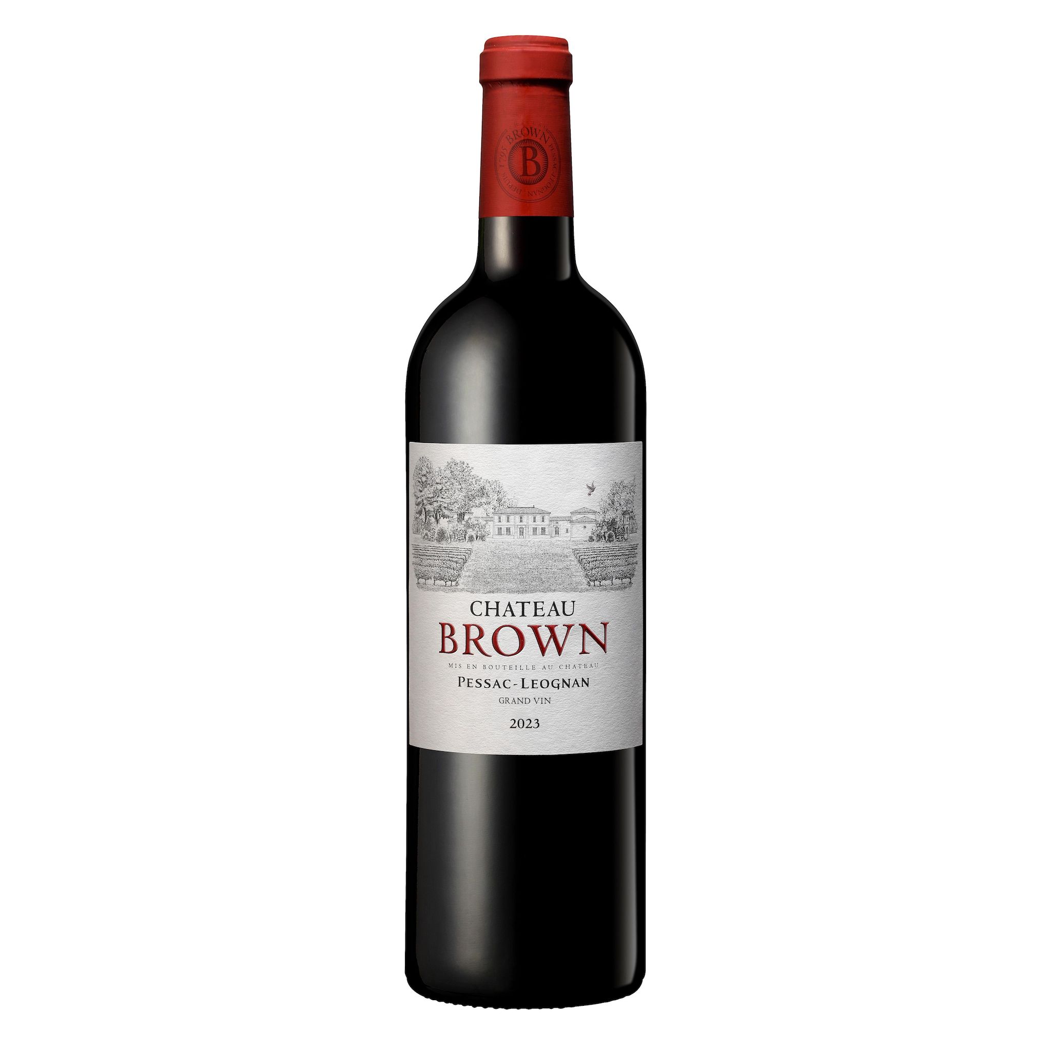 AOP Pessac Léognan Château Brown rouge 75cl