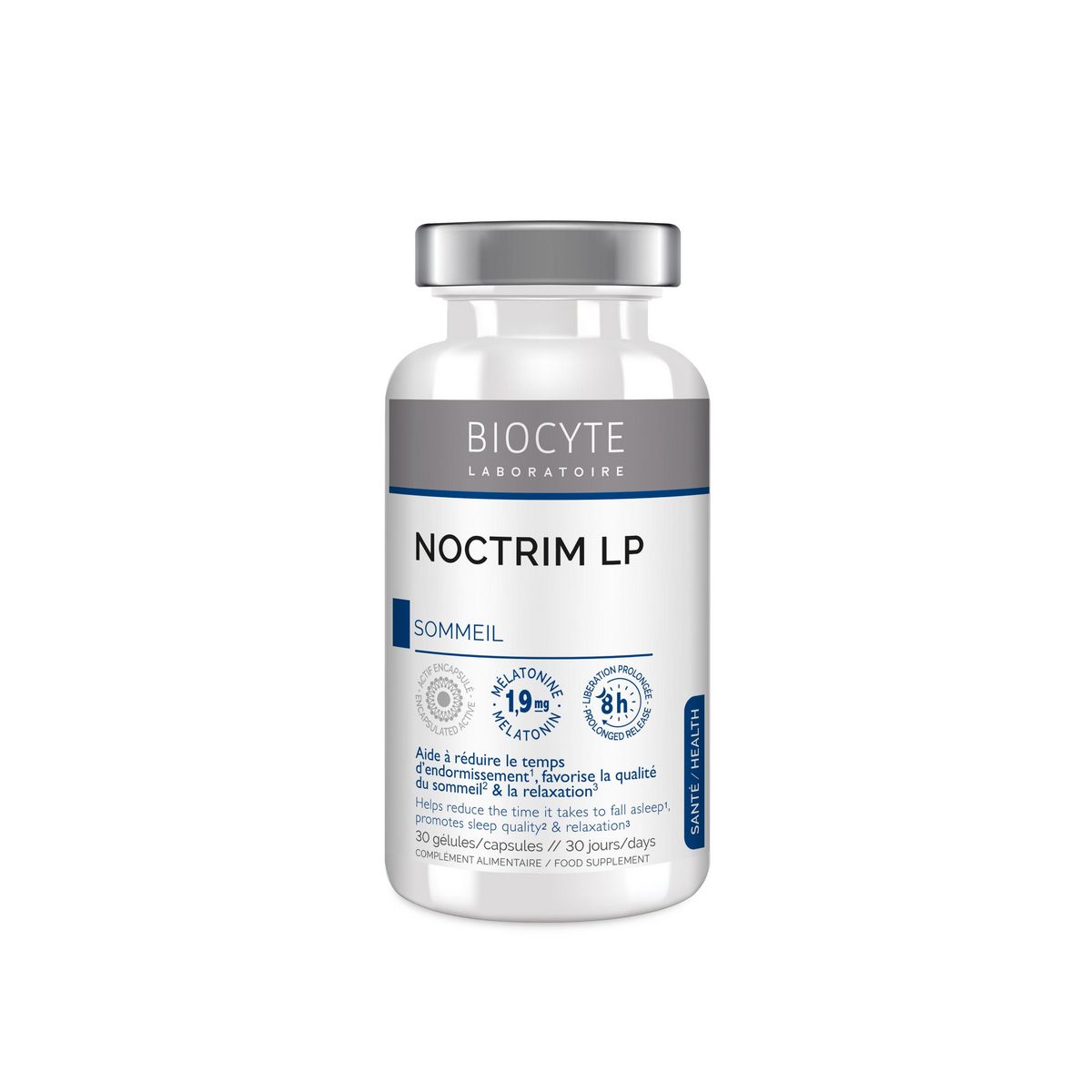 BIOCYTE Noctrine LP Complément alimentaire pour le sommeil 30 gélules