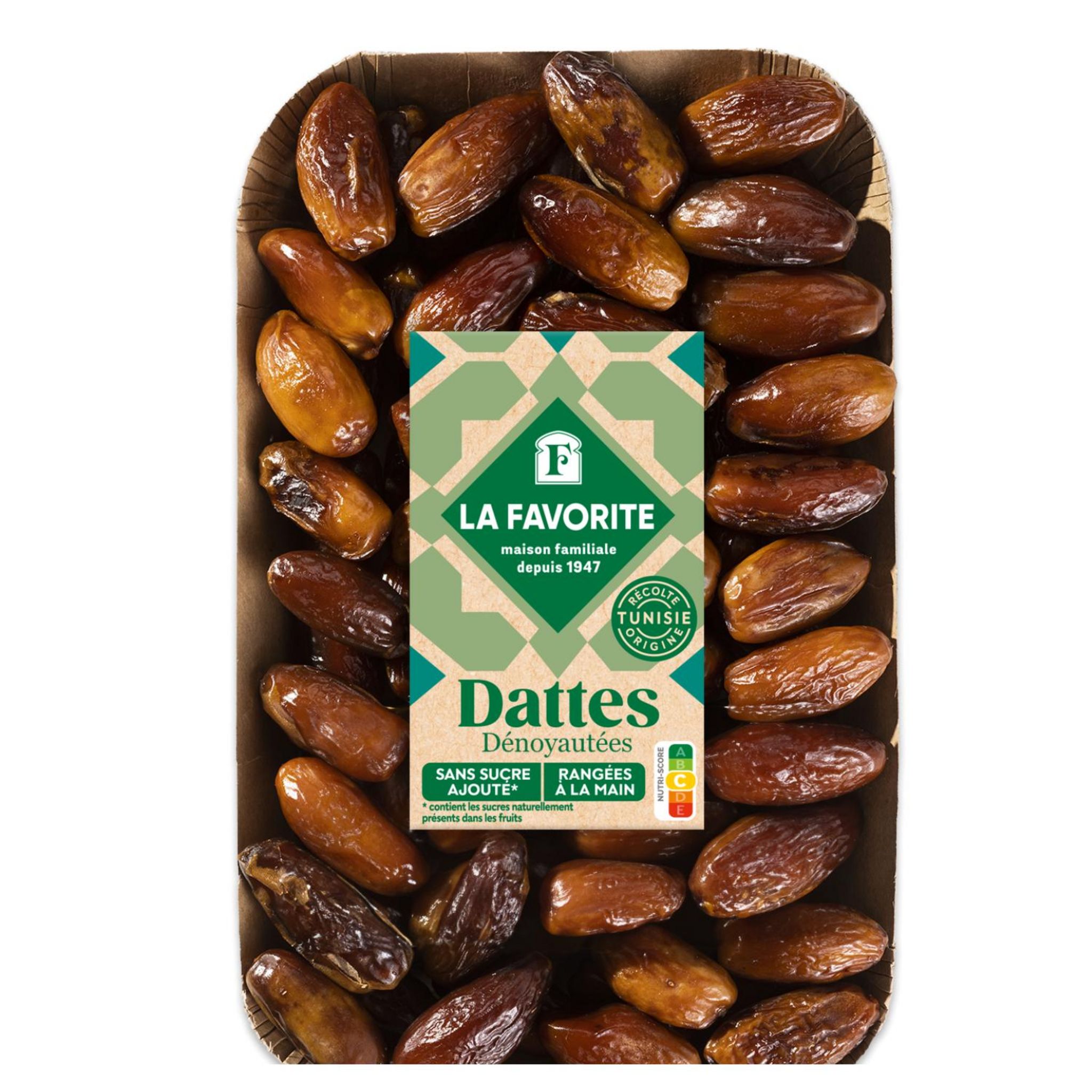 LA FAVORITE Dattes deglet nour dénoyautées 400g