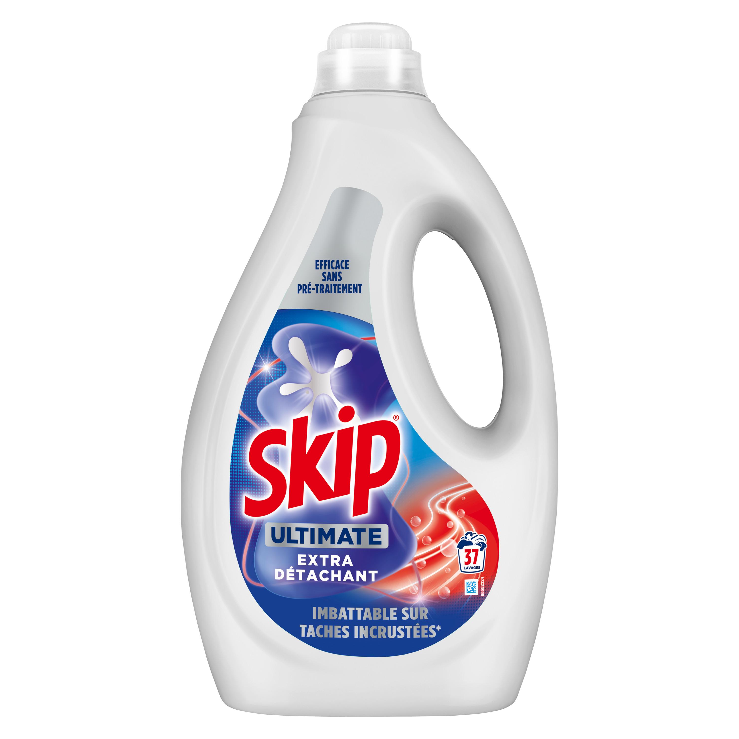 Voir la diapositive 2 : SKIP Lessive liquide extra détachant 37 lavages 1.5l