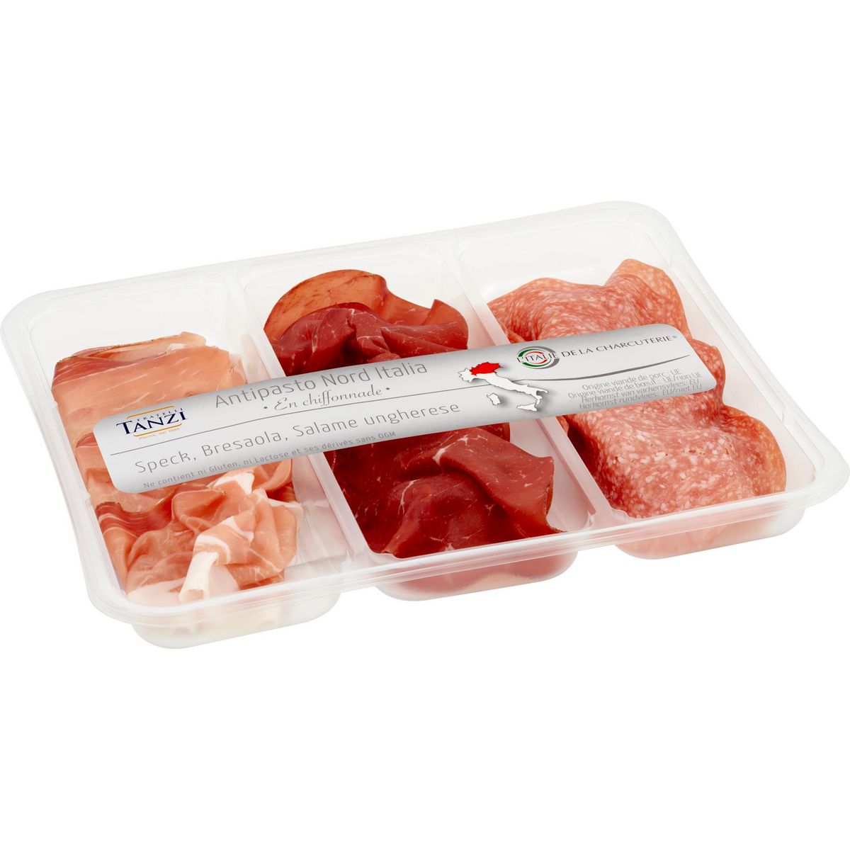 L'ITALIE DE LA CHARCUTERIE Antipasto Nord Italia 120g