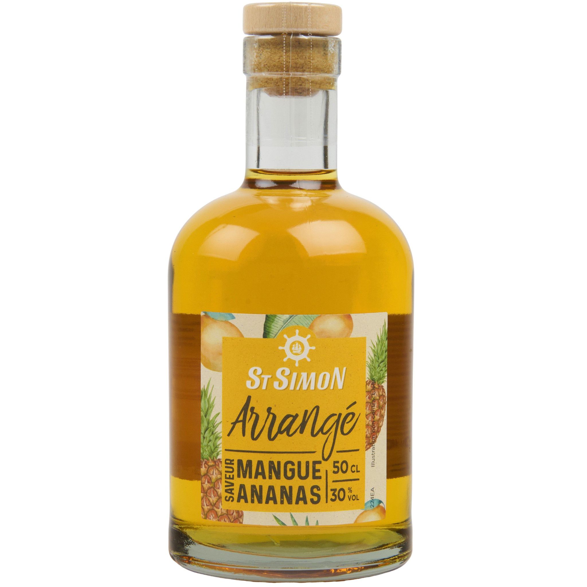 ST SIMON Arrangée mangue ananas 30% 50cl