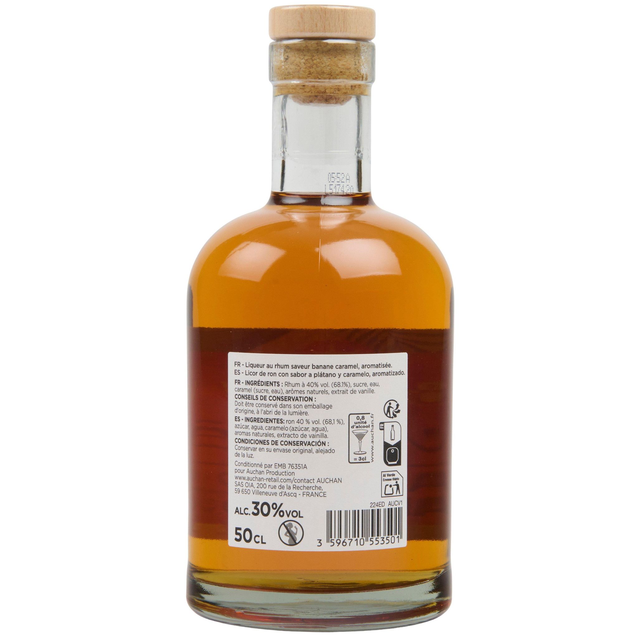 Voir la diapositive 2 : ST SIMON Arrangée banane caramel 30% 50cl