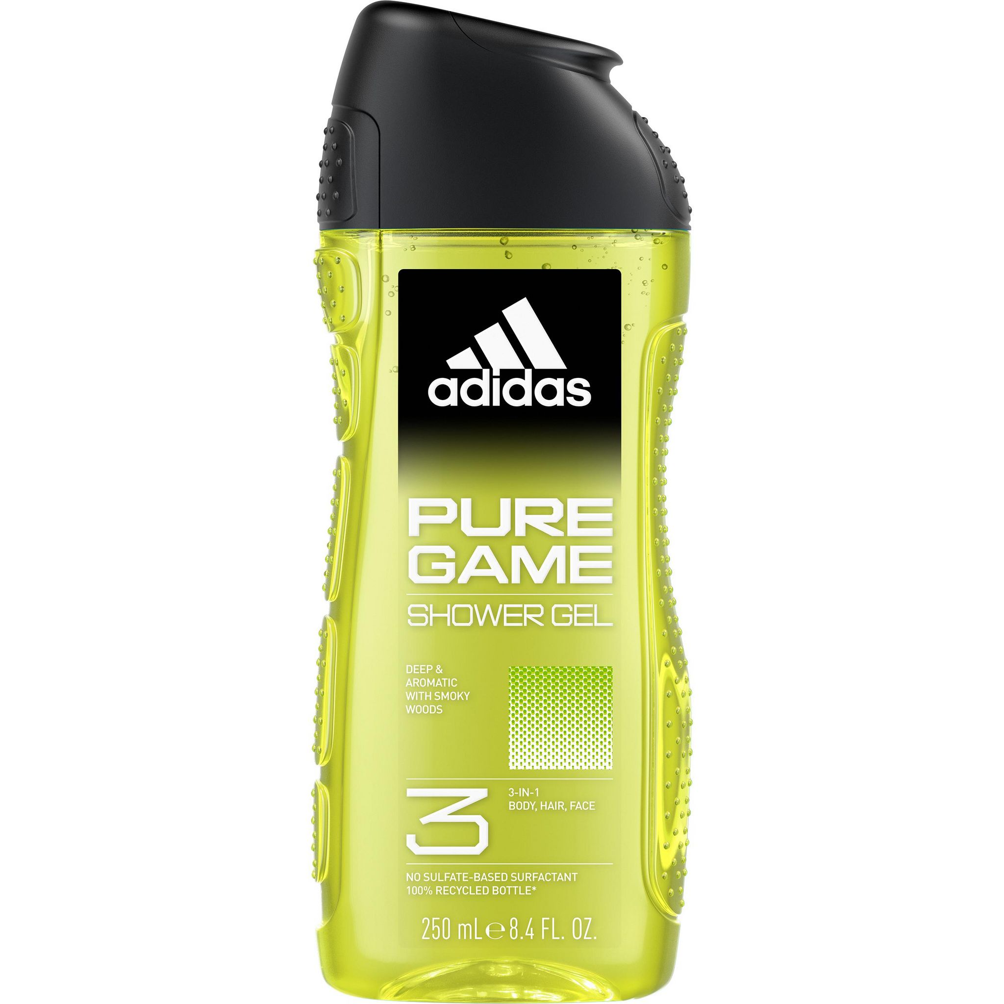 ADIDAS Gel douche 3-en-1 Pure Game 250ml