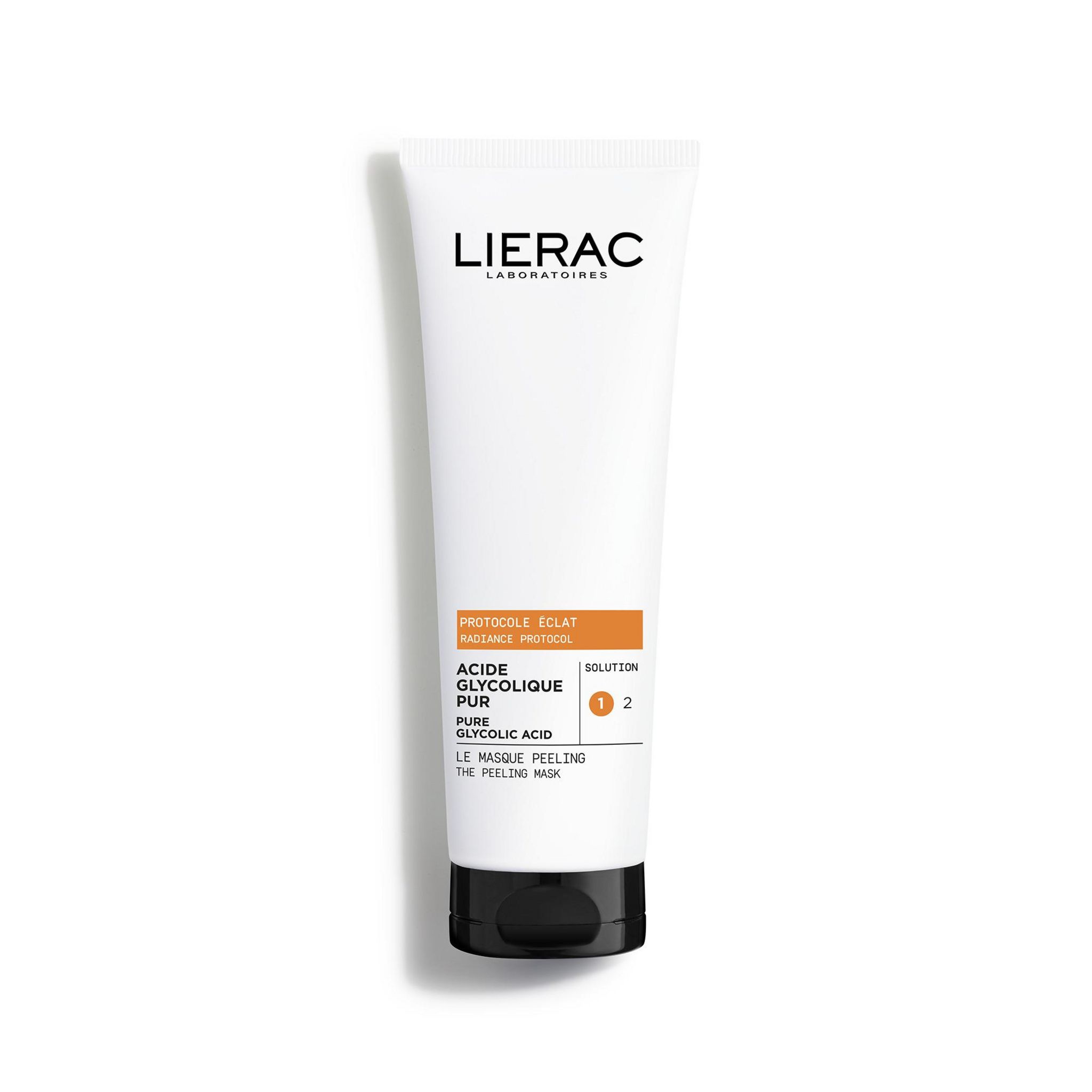 LIERAC Protocole Éclat masque peeling à l'acide glycolique pur 75ml
