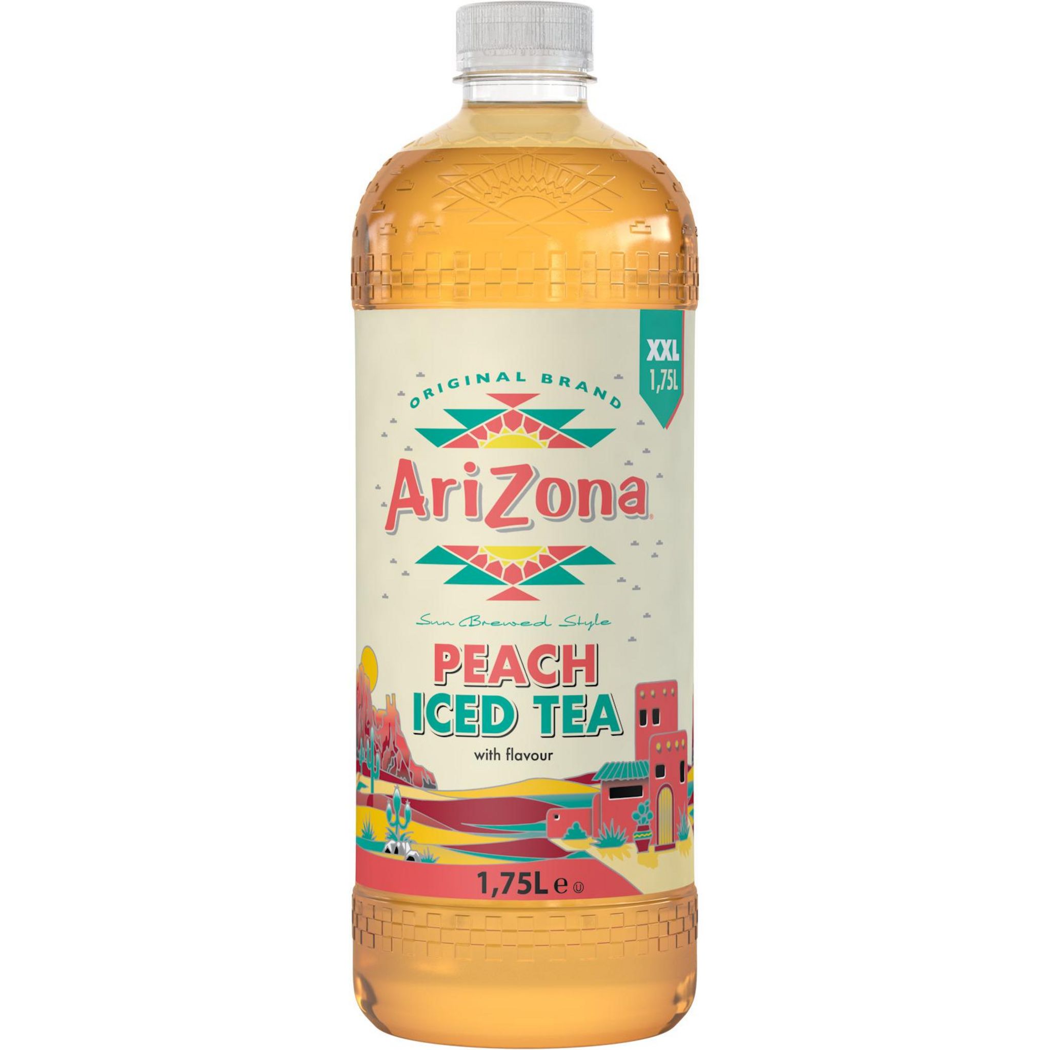 ARIZONA Boisson thé glacé au thé vert aromatisé pêche 1,75l